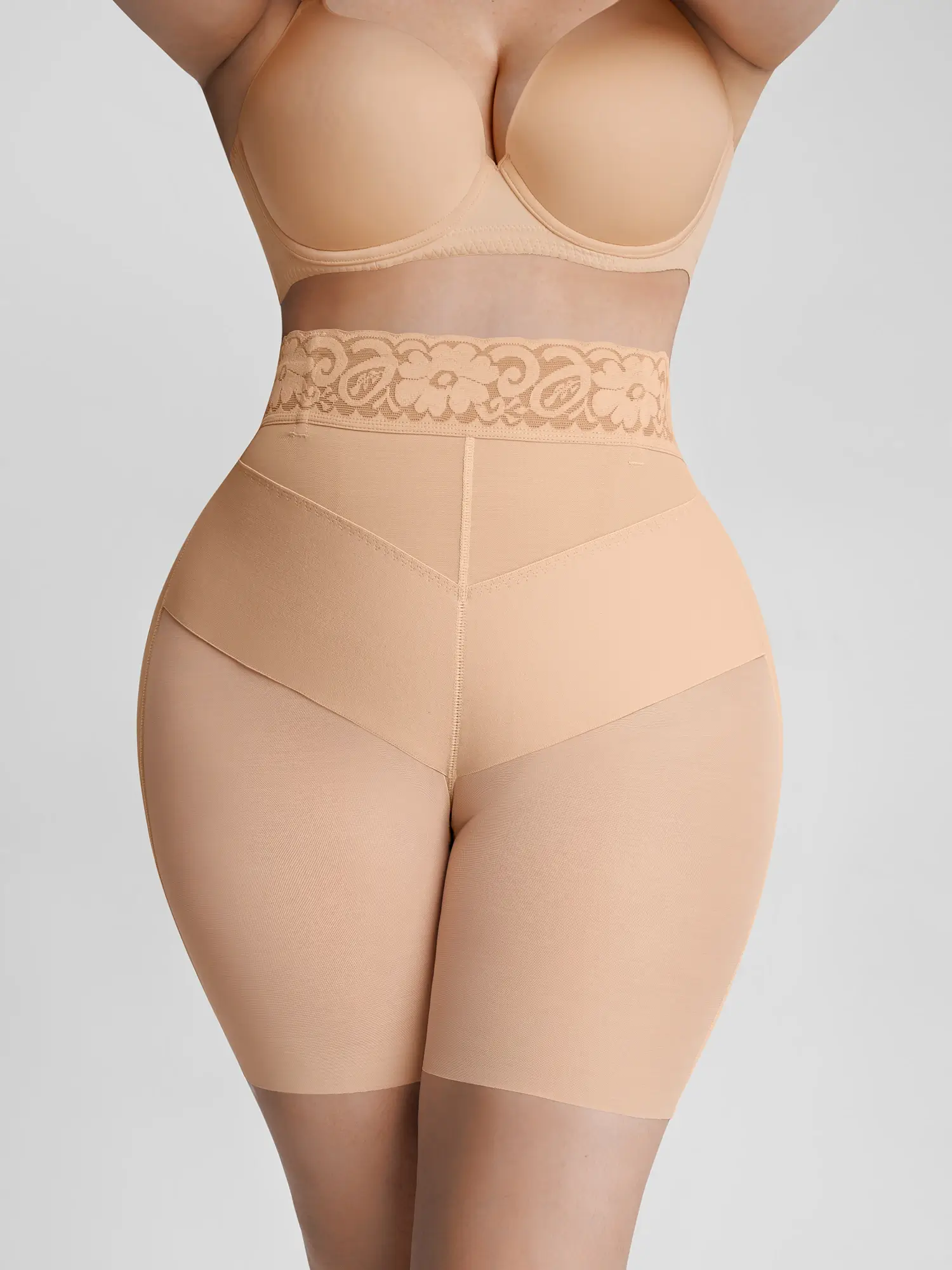 Butt Lift Ultra-Stretch V-Band Shaper Short - Image 4