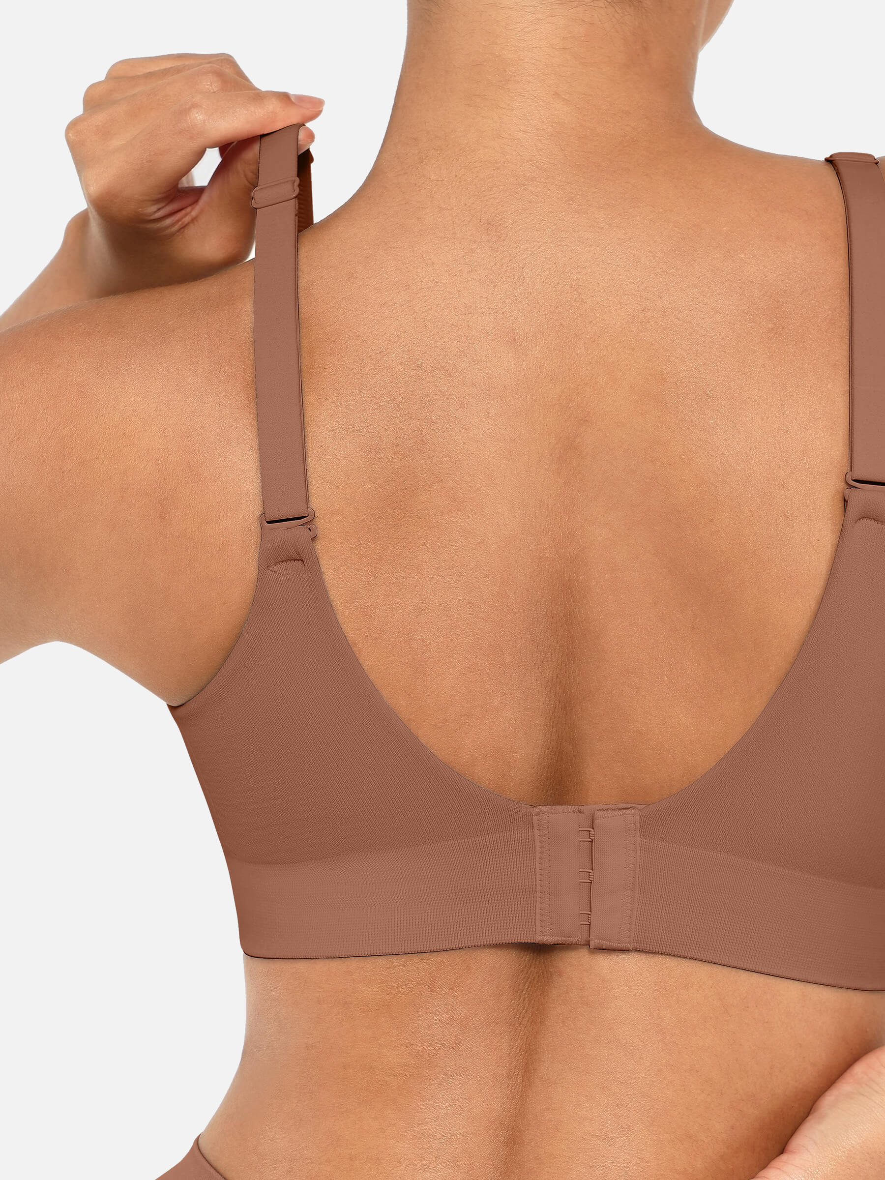 Feelingirl Wireless Push-Up Seamless Full Coverage Bra Bundle - Image 51