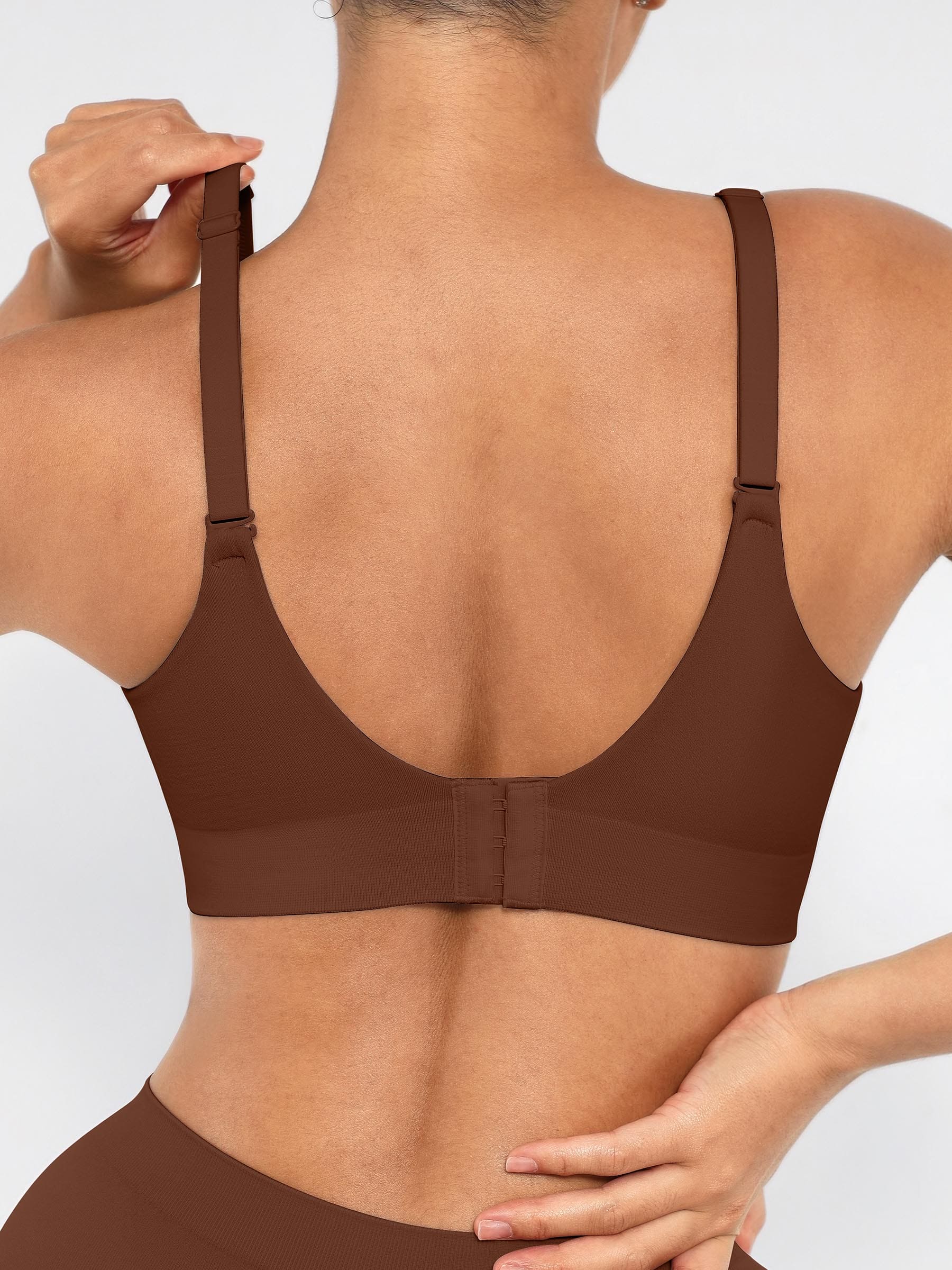 Feelingirl Wireless Push-Up Seamless Full Coverage Bra Bundle - Image 62