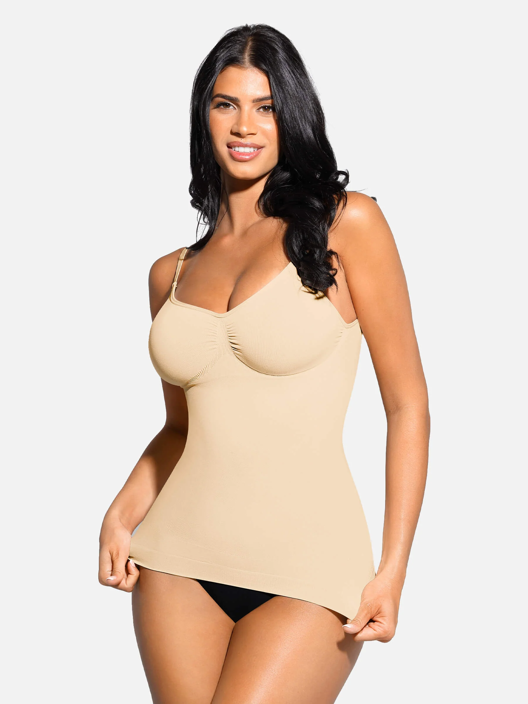 Feelingirl 3-Pack Bust Support and Waist Control Shape Tank Top Bundle - Image 5