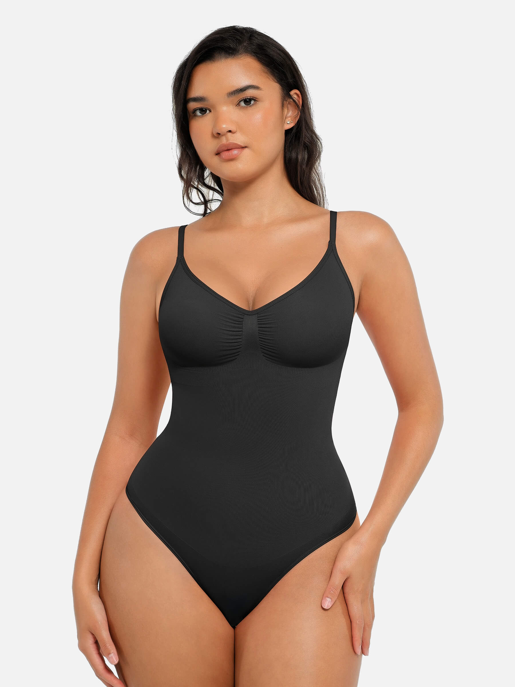 Feelingirl 3-Pack Tummy Control Seamless Bodysuit Bundle - Image 41