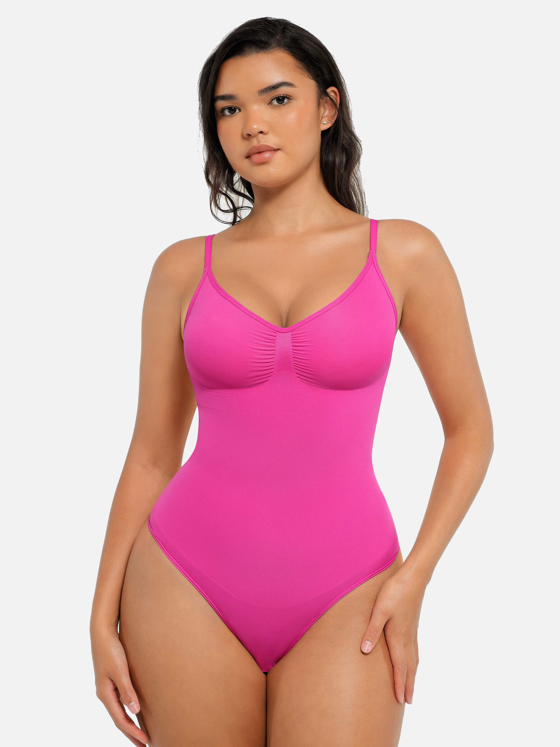 Feelingirl 3-Pack Tummy Control Seamless Bodysuit Bundle - Image 43