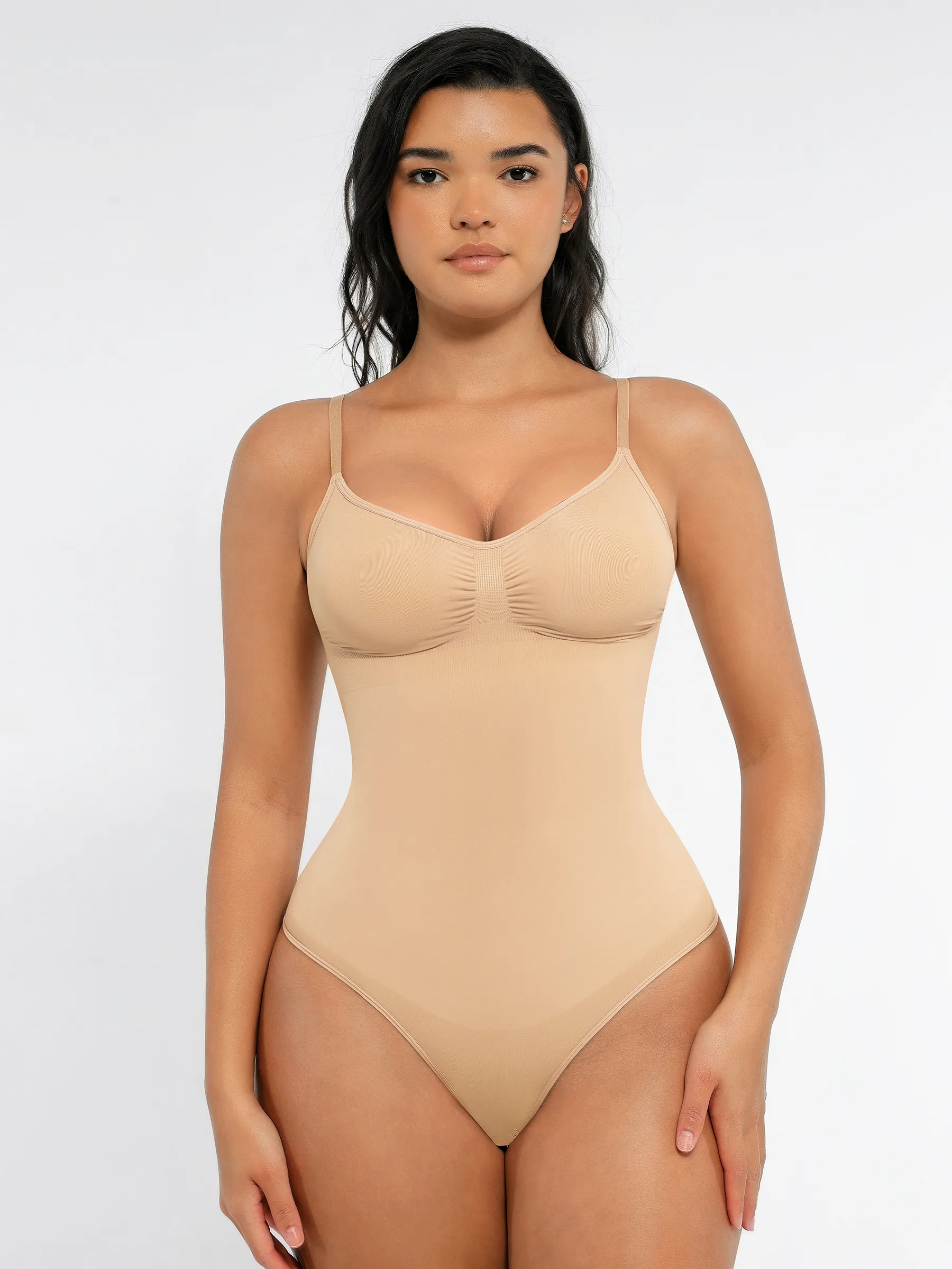 Feelingirl 3-Pack Tummy Control Seamless Bodysuit Bundle - Image 57
