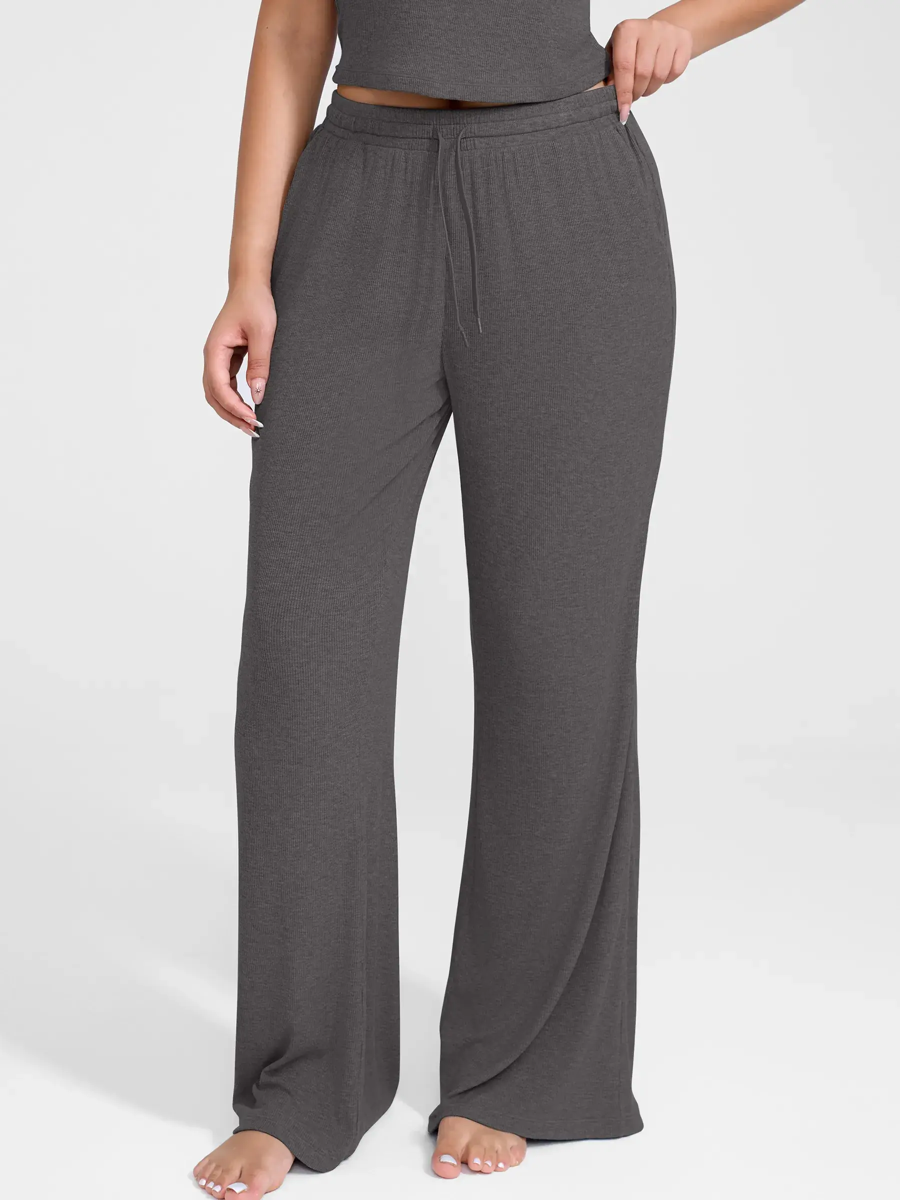 Feelingirl Breathable Ribbed Loungewear Pants - Image 20
