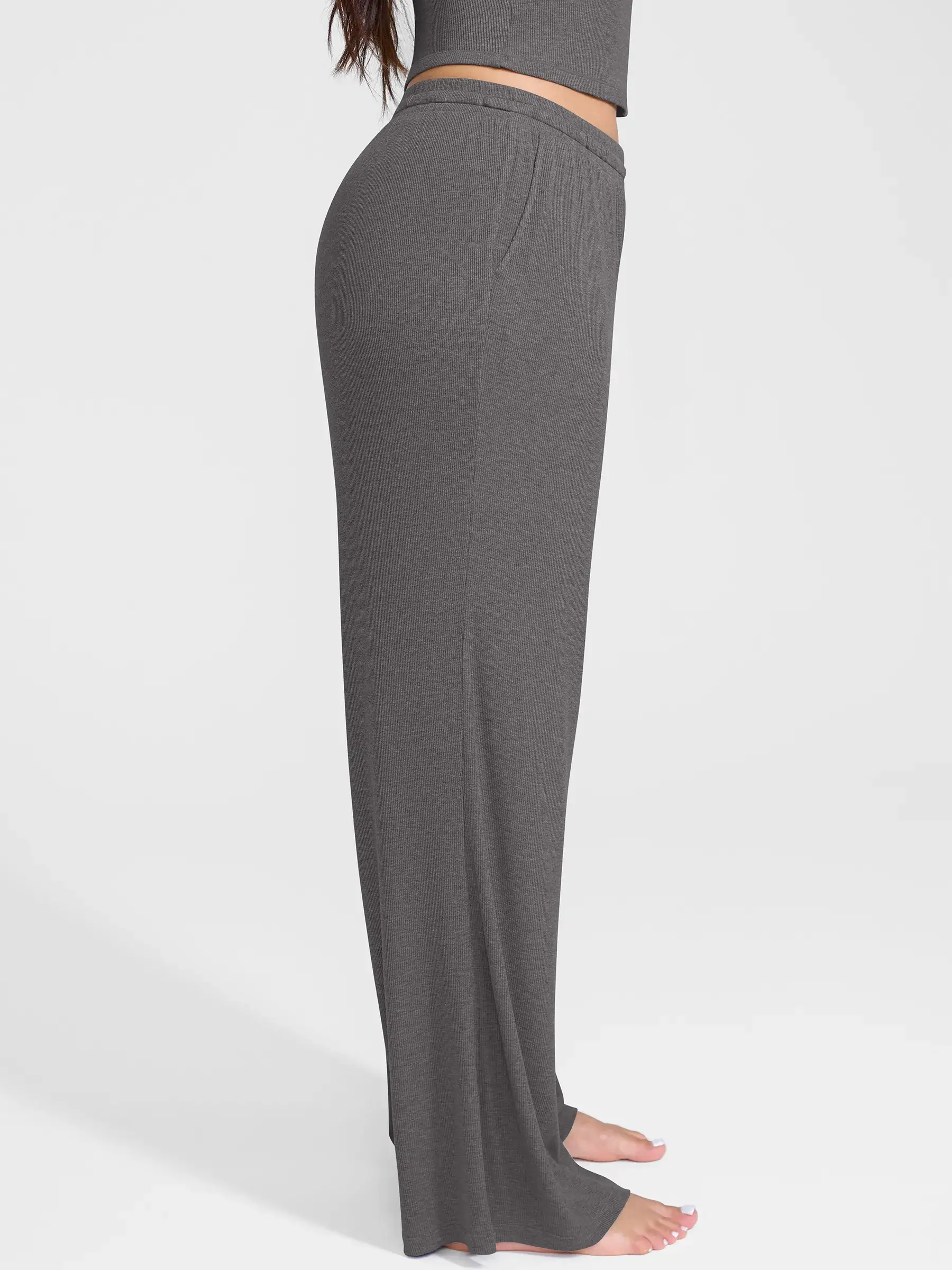 Feelingirl Breathable Ribbed Loungewear Pants - Image 23