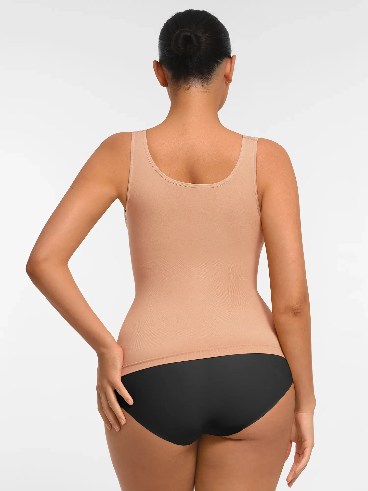 Feelingirl Bust Support Waist and Abdomen Control Shape  Wide Straps Tank Top - Image 38