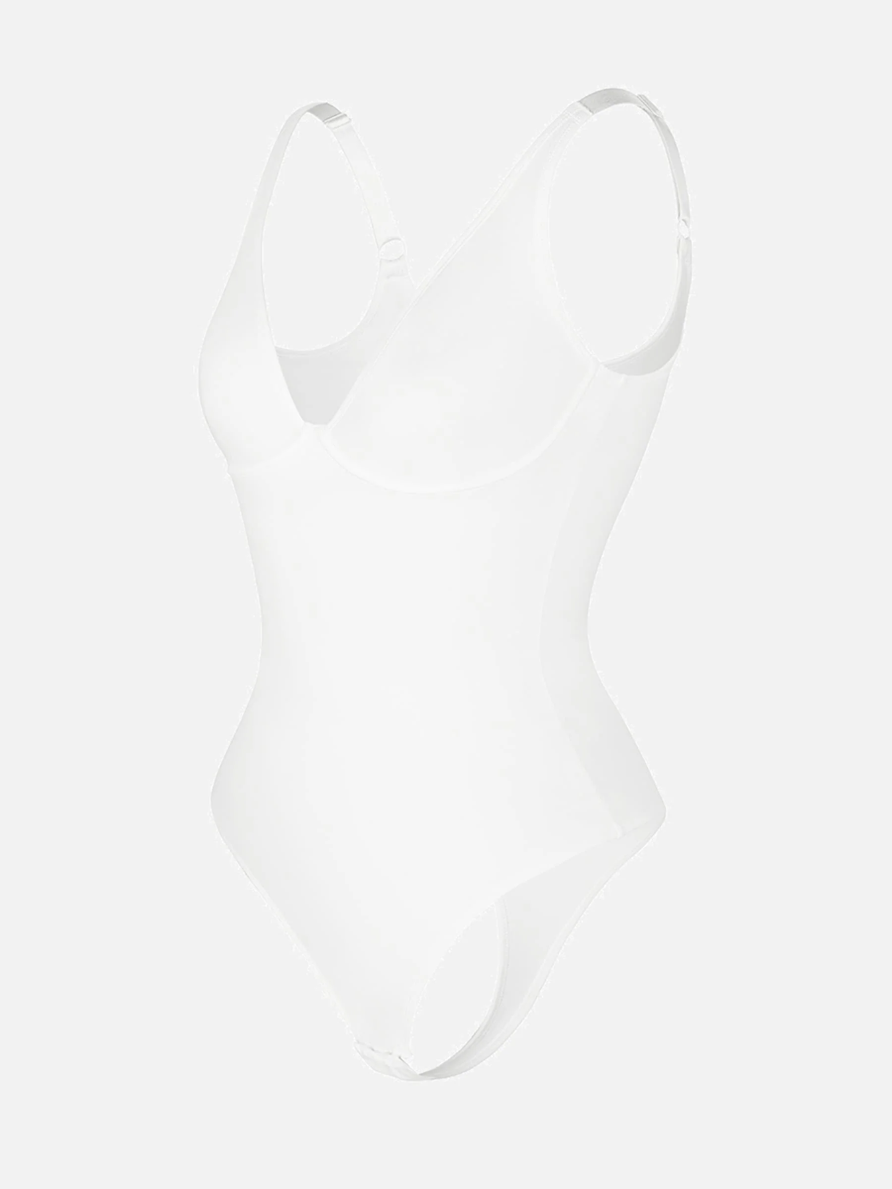 Feelingirl V Neck Tummy Control Shaping Bodysuit - Image 72