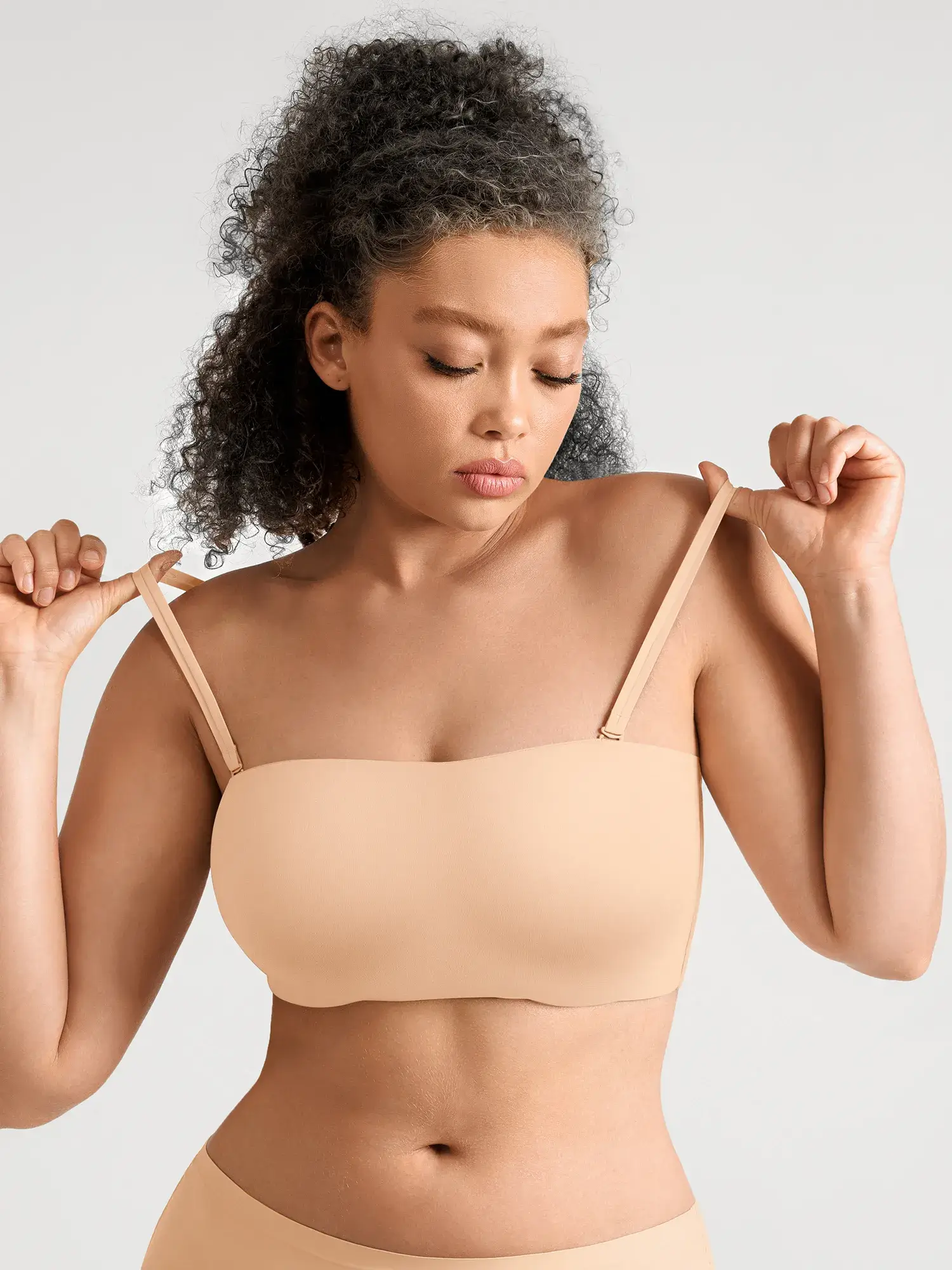 Feelingirl Feel Soft Butter-Soft Strapless Bandeau Bra [BOGO] - Image 21