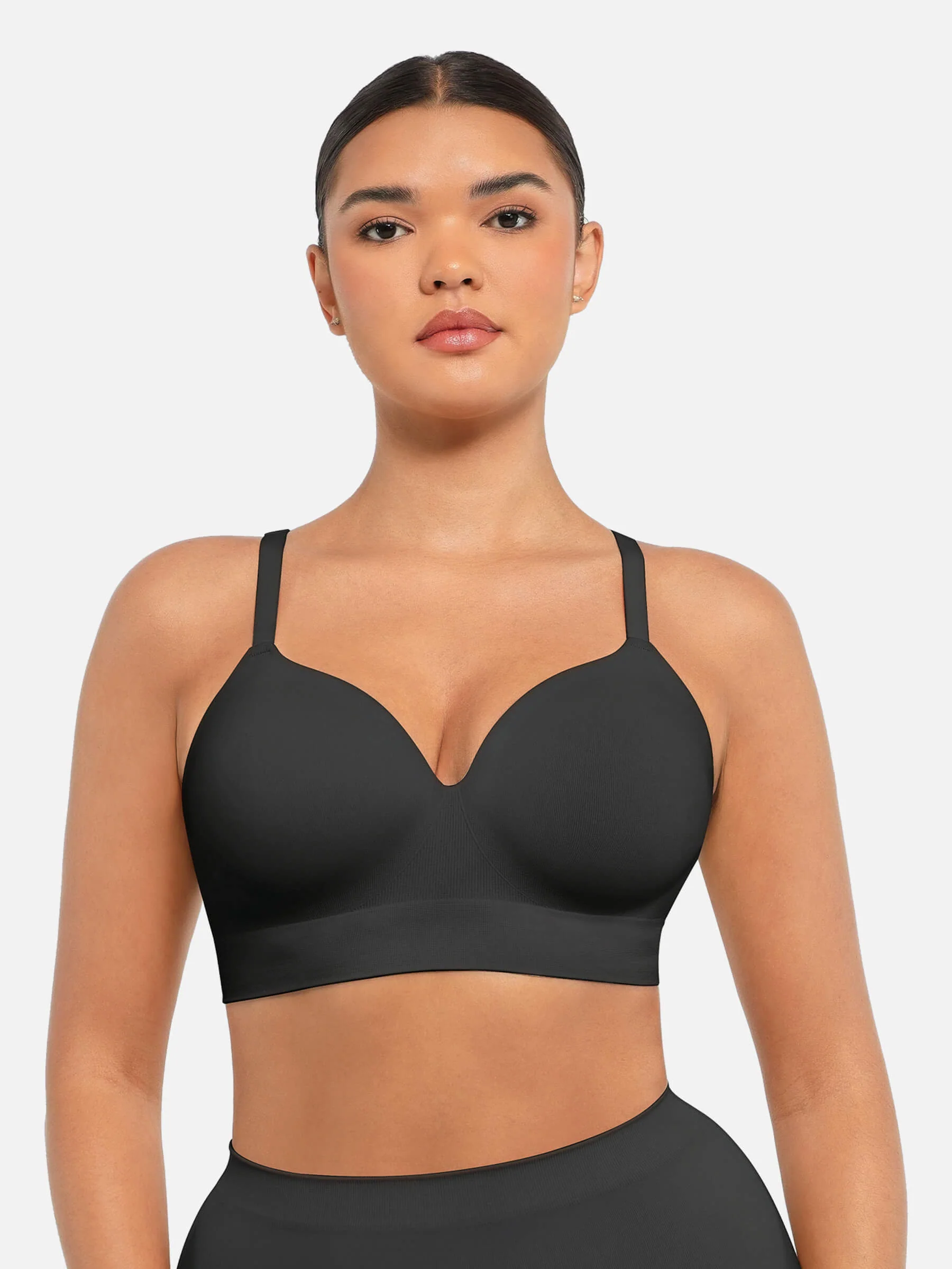 Feelingirl Wireless Push-Up Seamless Full Coverage Bra Bundle - Image 14