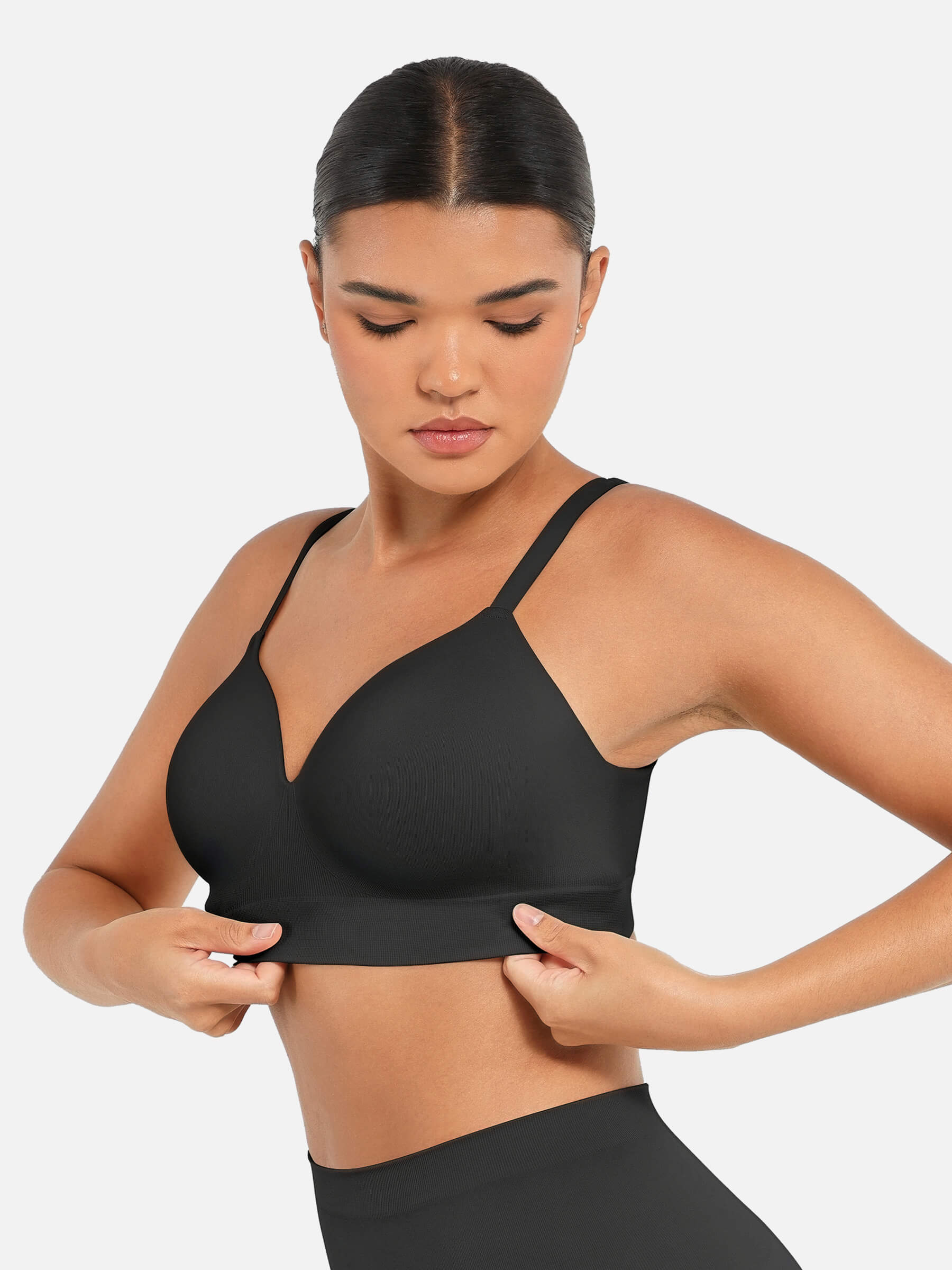 Feelingirl Wireless Push-Up Seamless Full Coverage Bra Bundle - Image 15
