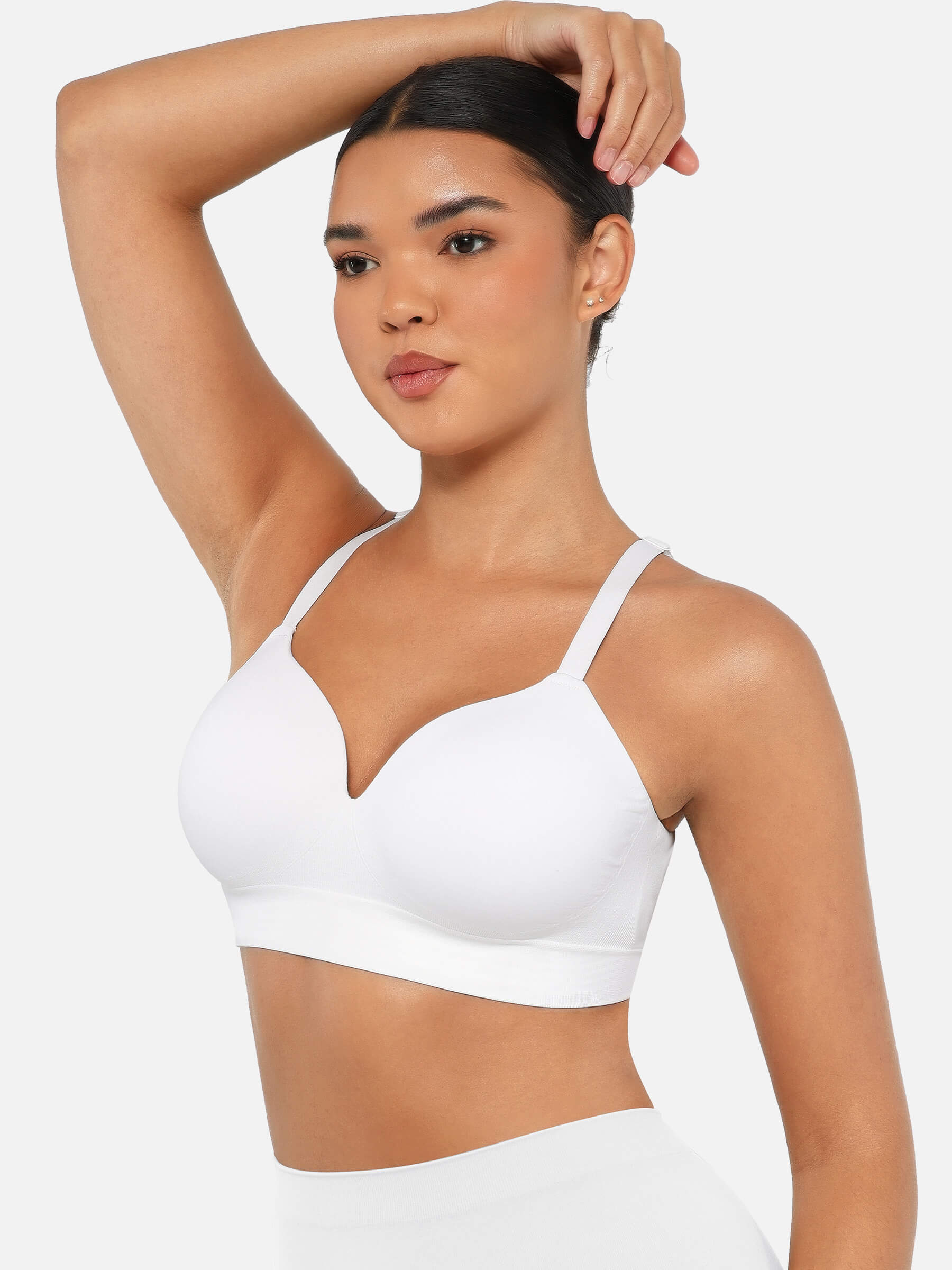 Feelingirl Wireless Push-Up Seamless Full Coverage Bra Bundle - Image 37