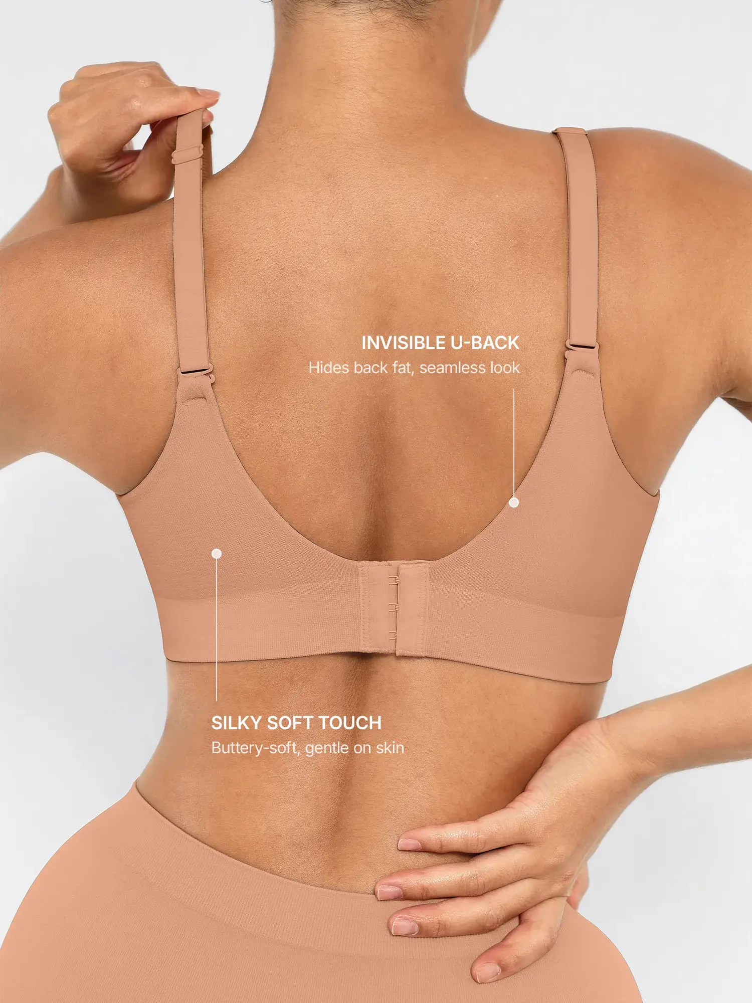 Feelingirl Wireless Push-Up Comfort Full Coverage Bra [BOGO] - Image 3