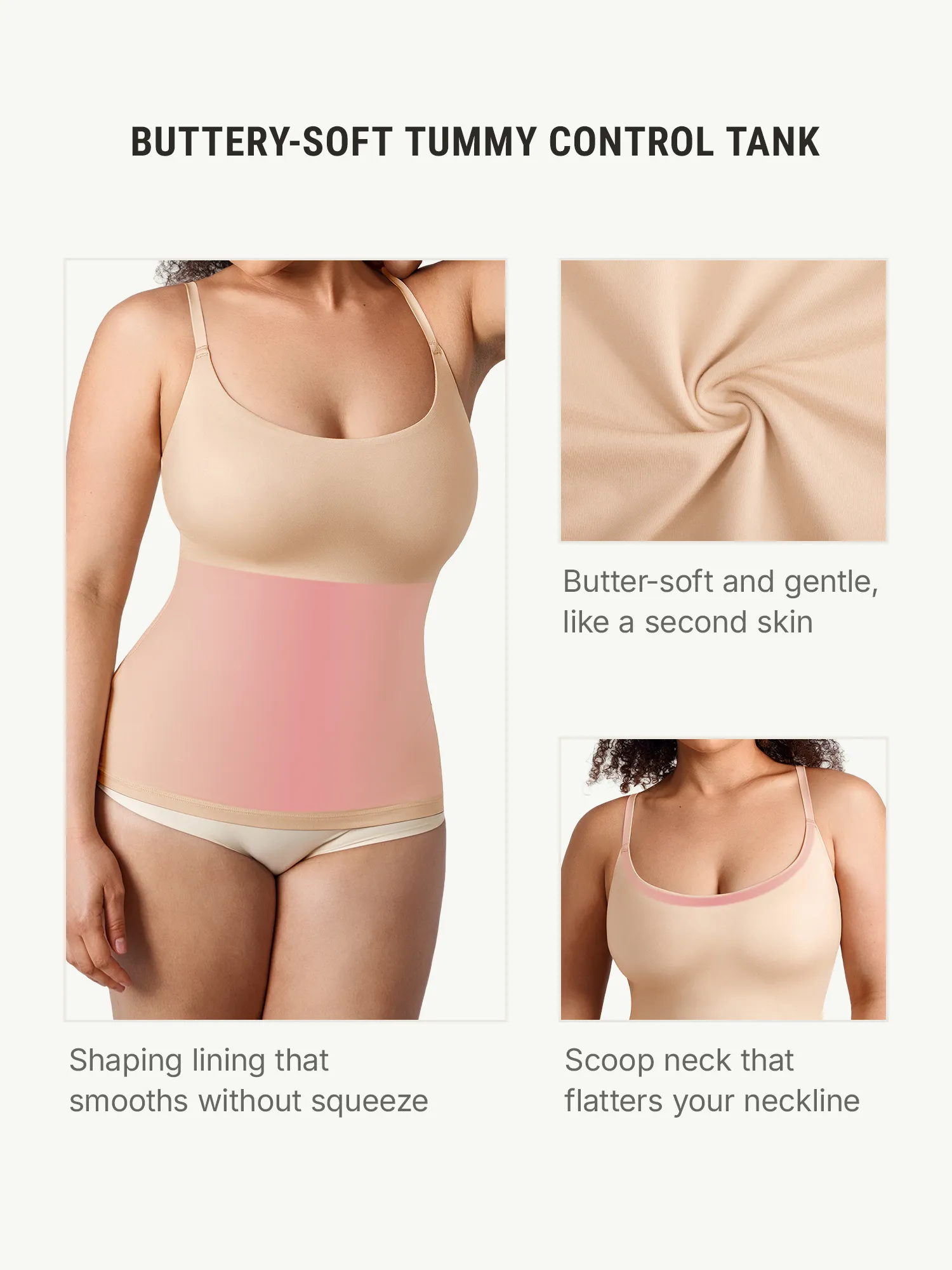 Feelingirl Feel Soft™ Light Smoothing Scoop-Neck Top - Image 42