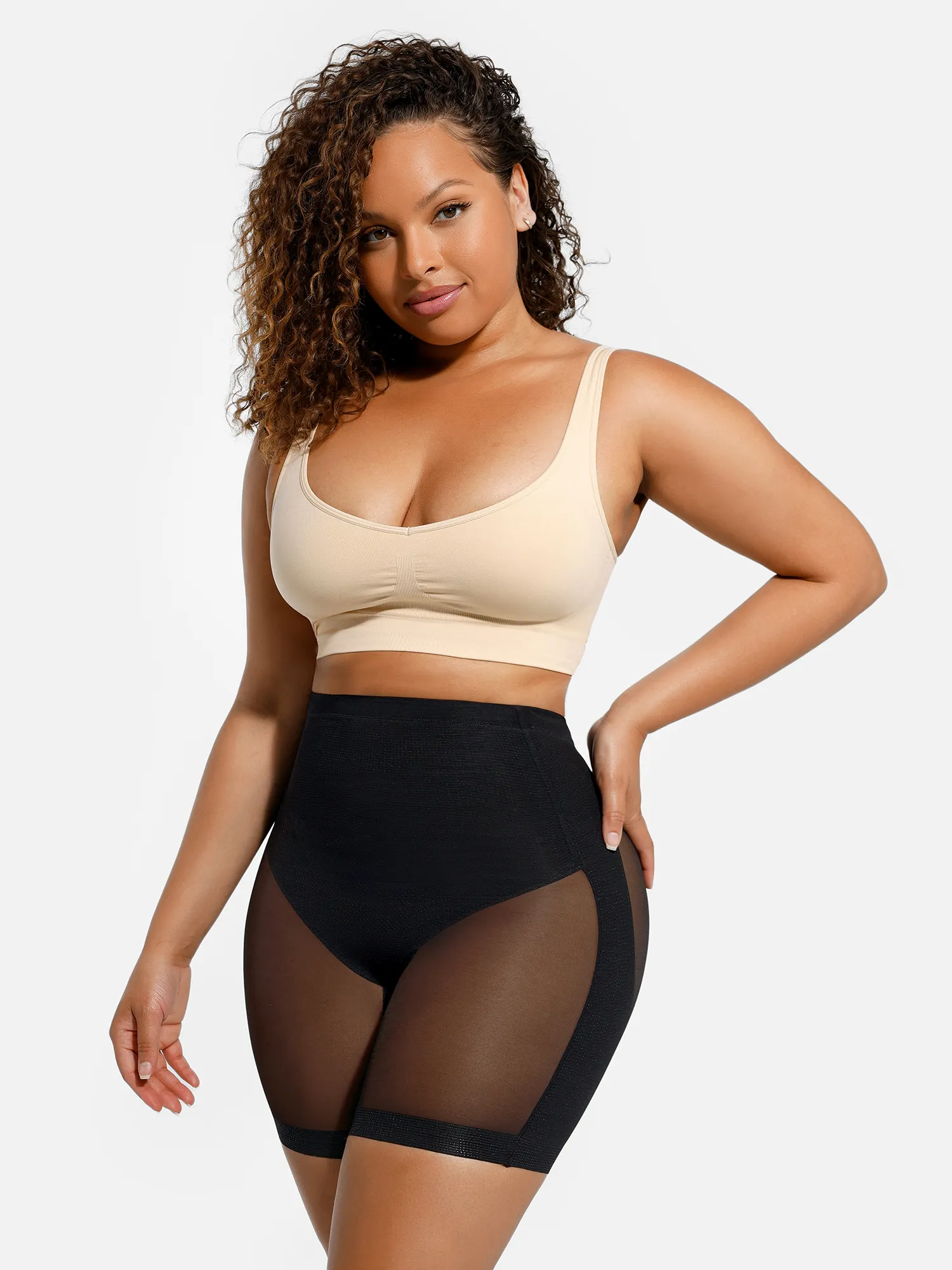 Feelingirl Tummy Control Shaping Shorts - Image 3