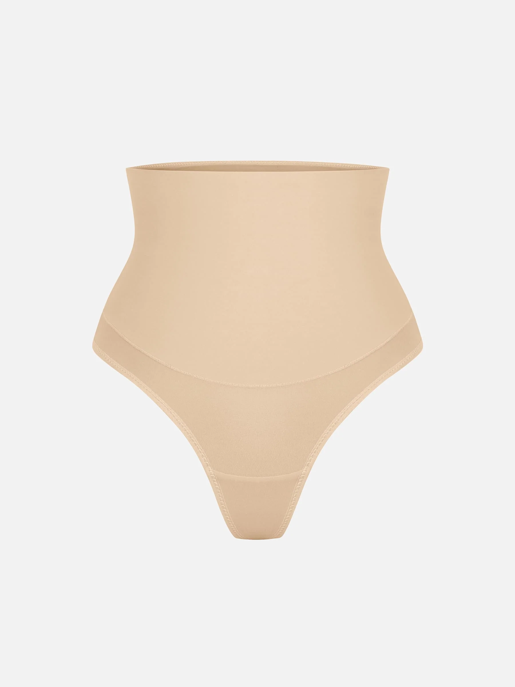 Feelingirl Mid-Waisted Thong Tummy Control Shaper Panties [BOGO] - Image 21