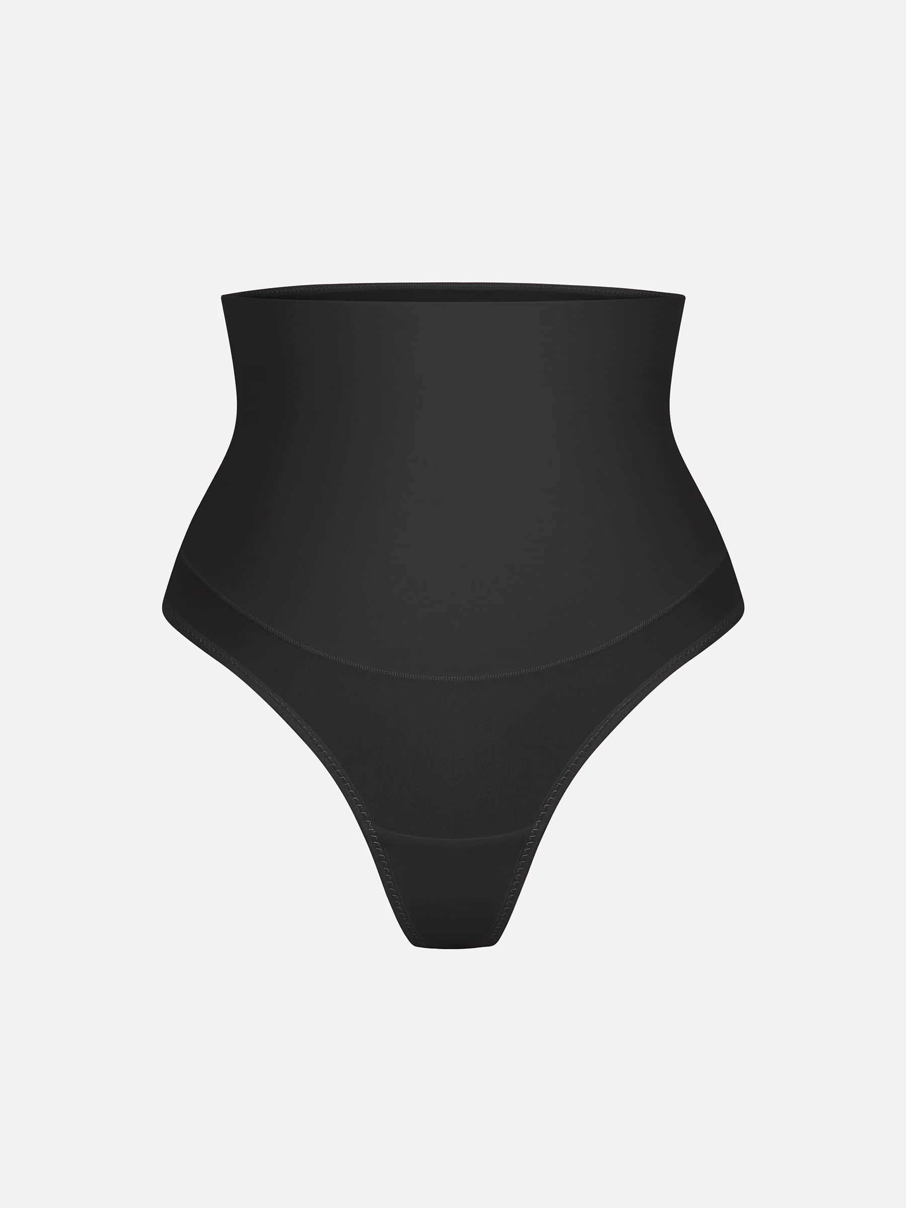 Feelingirl Mid-Waisted Thong Tummy Control Shaper Panties [BOGO] - Image 29