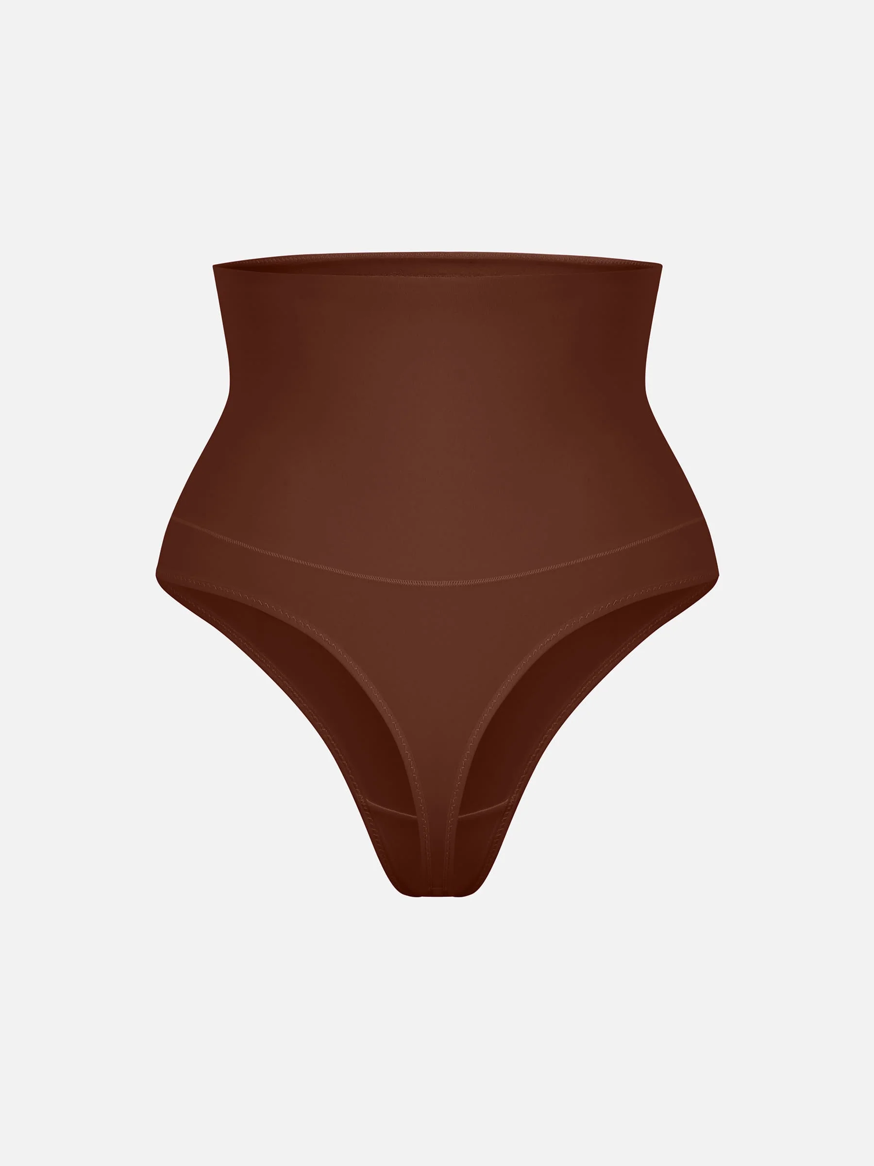 Feelingirl Mid-Waisted Thong Tummy Control Shaper Panties [BOGO] - Image 39