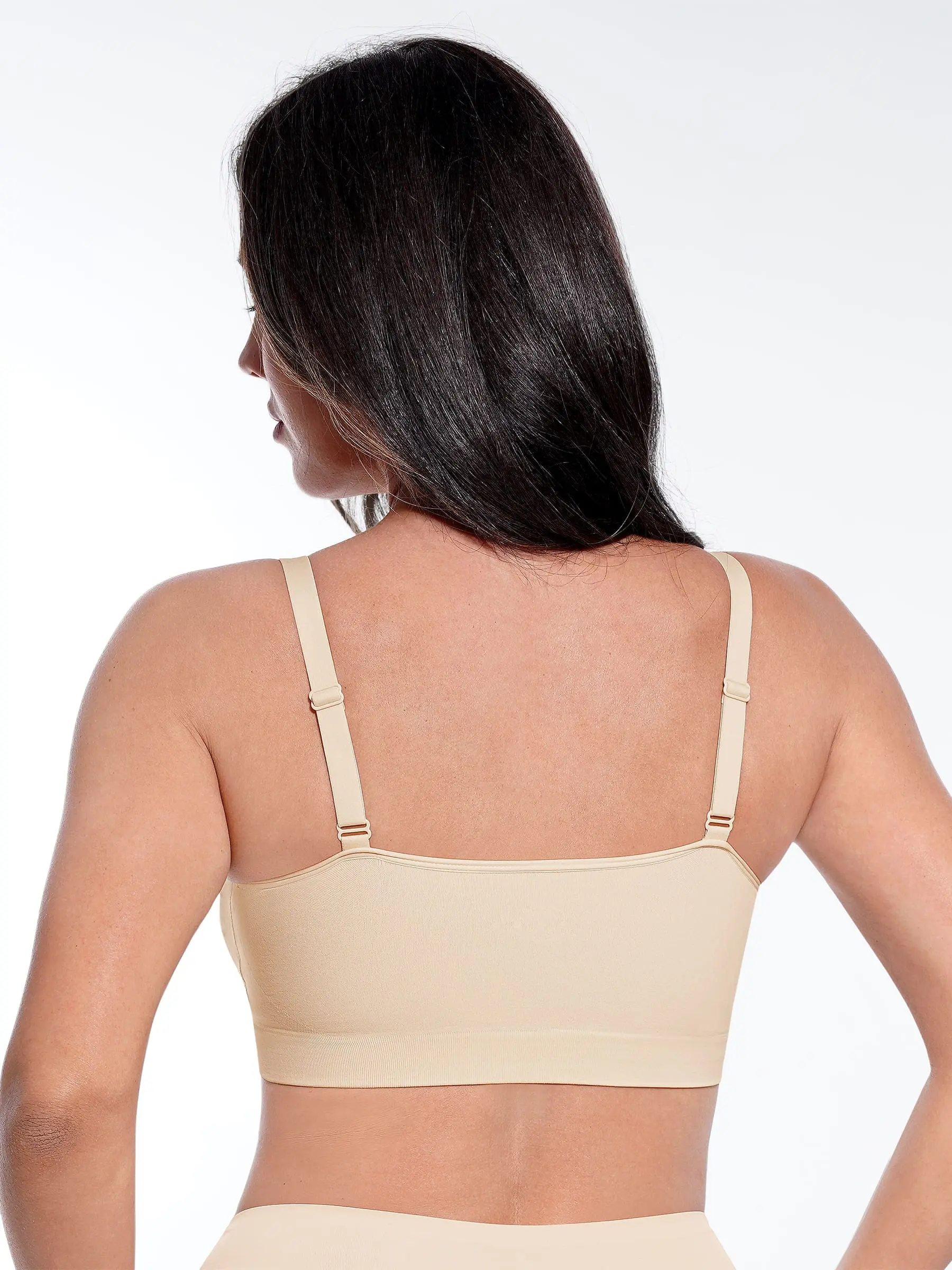 Feelingirl No Underwire Seamless Lace Everyday Bra - Image 4