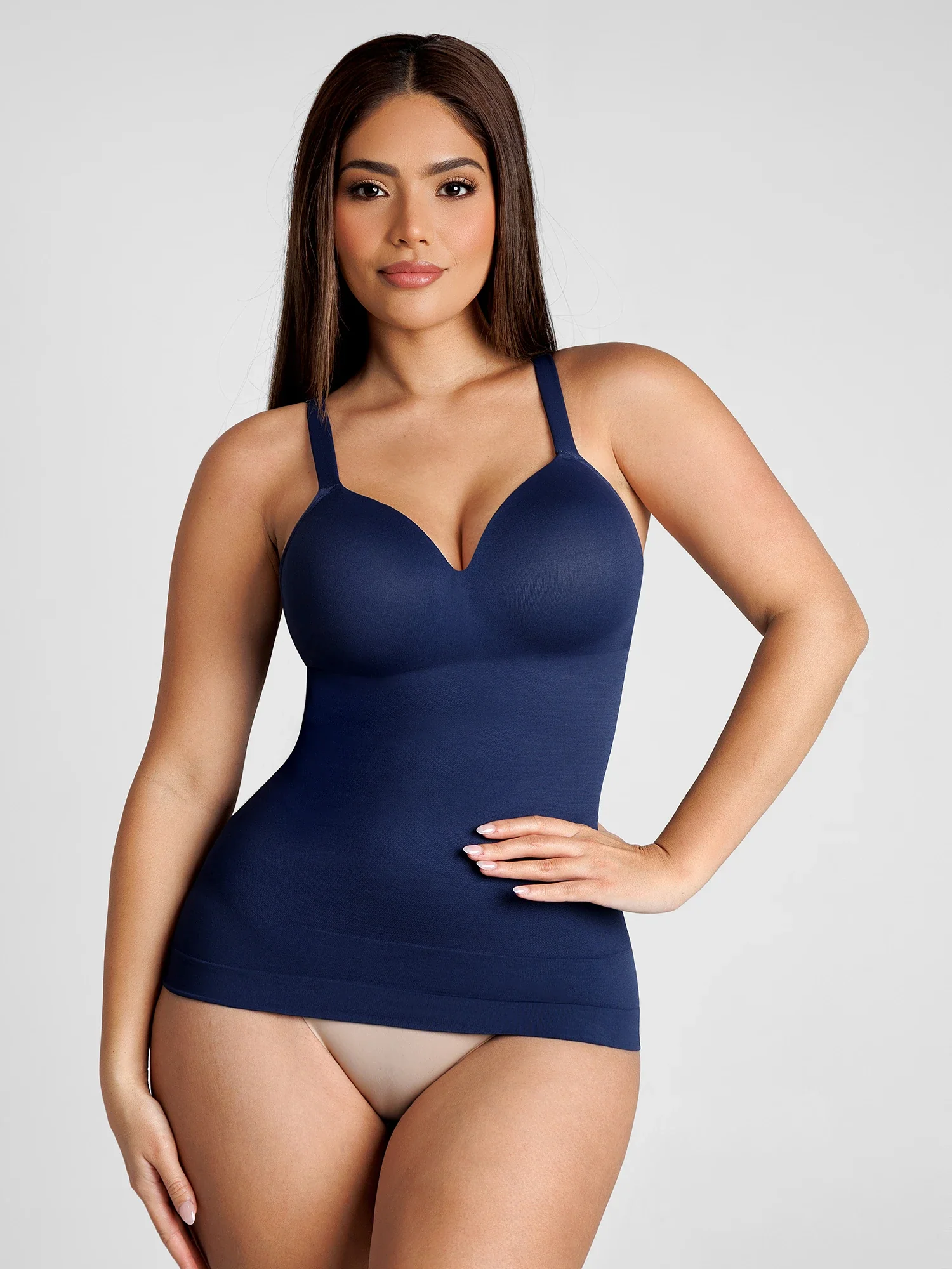 Feelingirl Seamless Built-In Bra Cami Top [BOGO] - Image 7