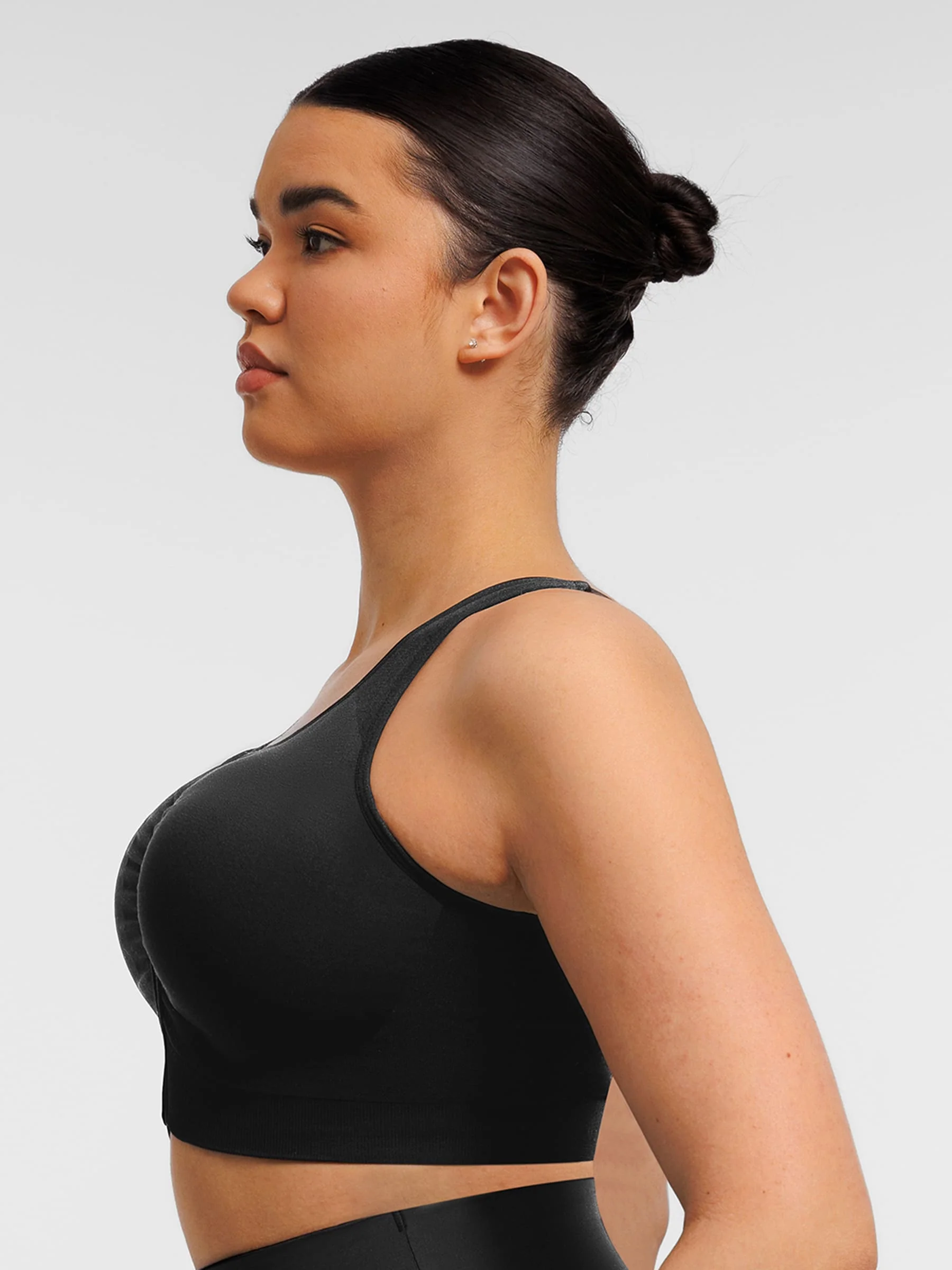 Feelingirl Seamless Front-Opening Zipper Bra - Image 6