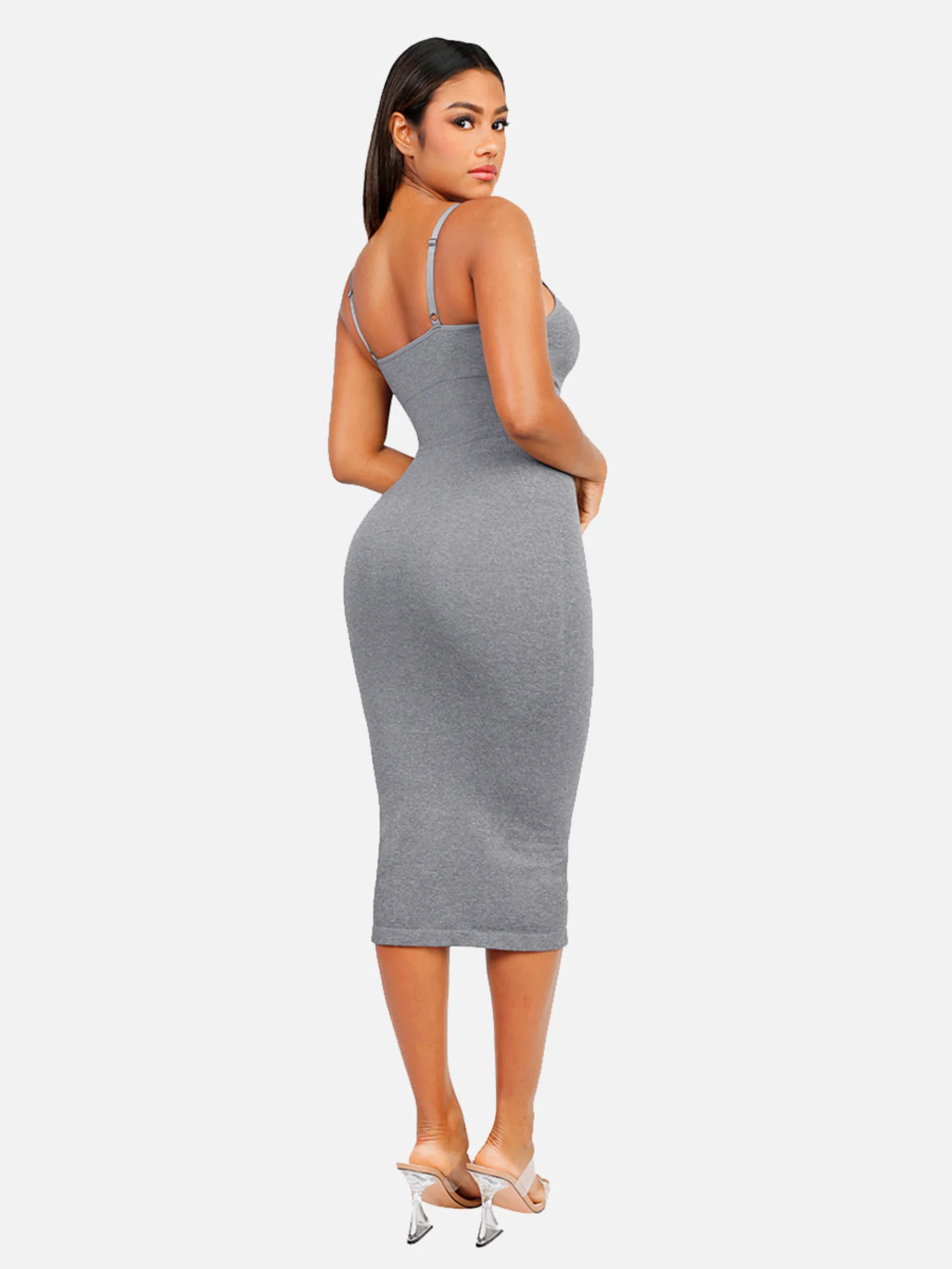 Feelingirl Seamless Midi Body Shaper Dress [BOGO] - Image 15