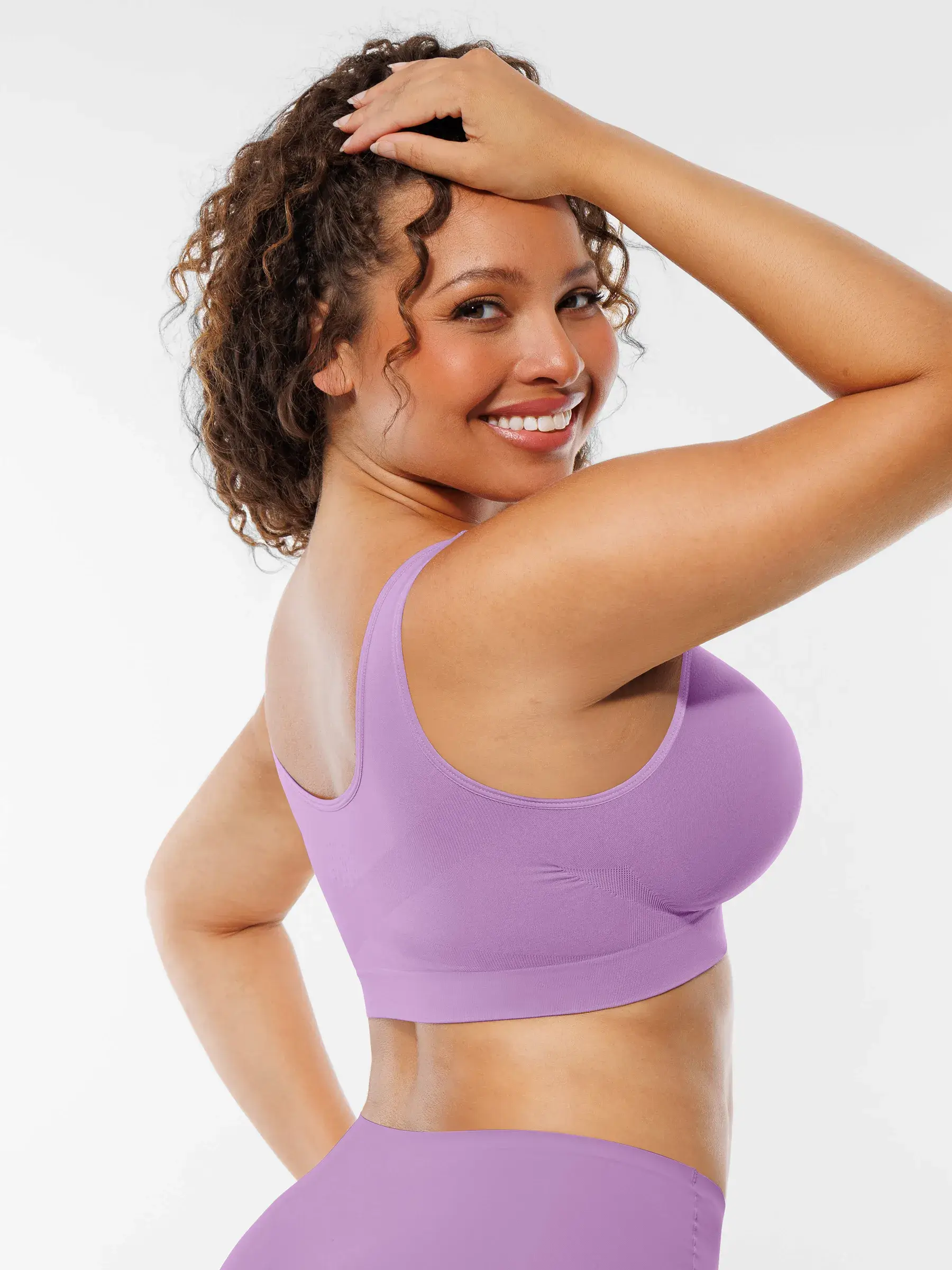 Feelingirl Seamless No Underwire Full Coverage Bra - Image 44