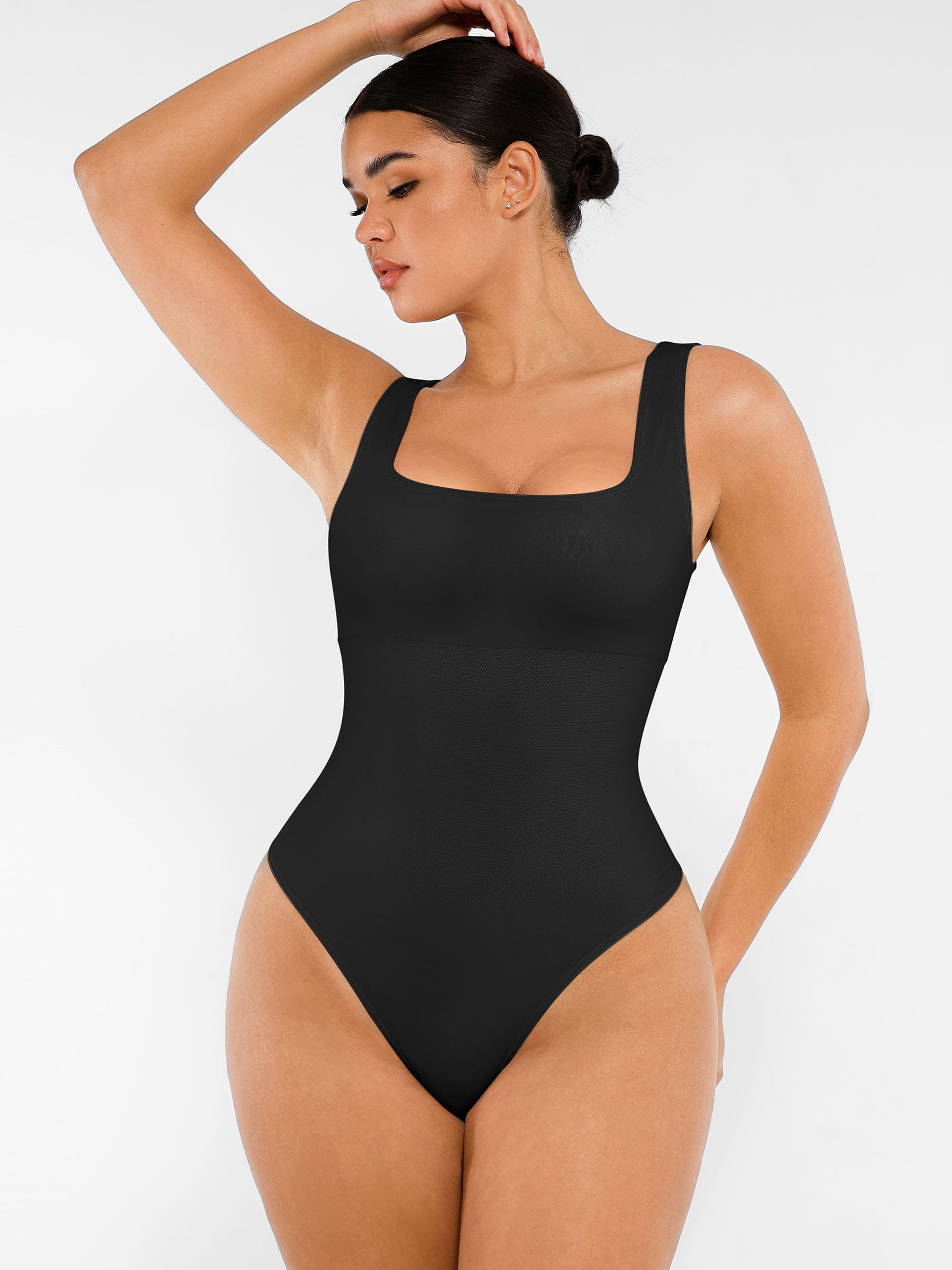 Feelingirl Seamless Shapewear Thong Bodysuit - Image 5