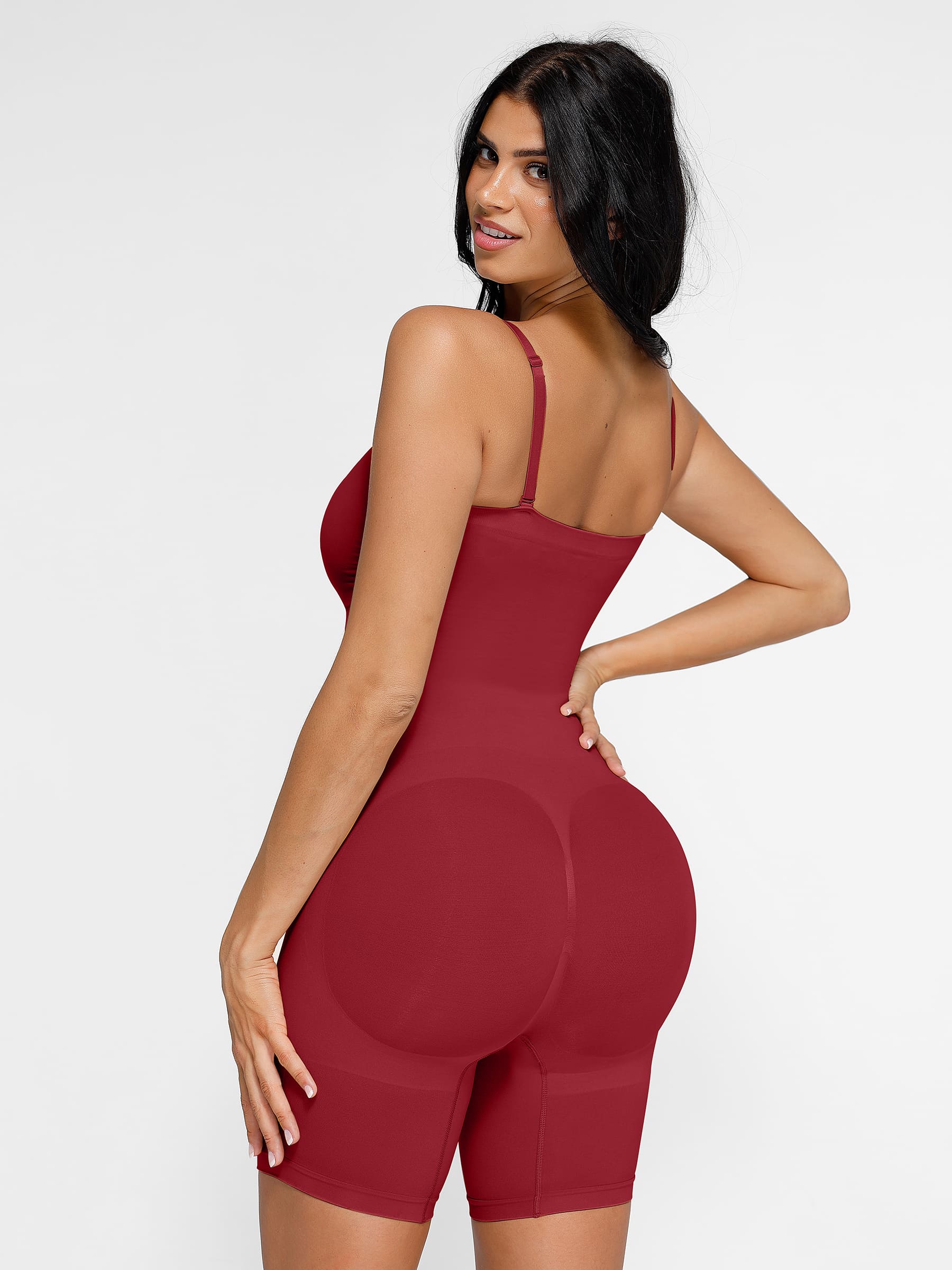 Feelingirl Seamless Strapless Bodysuit with Removable Straps - Image 87