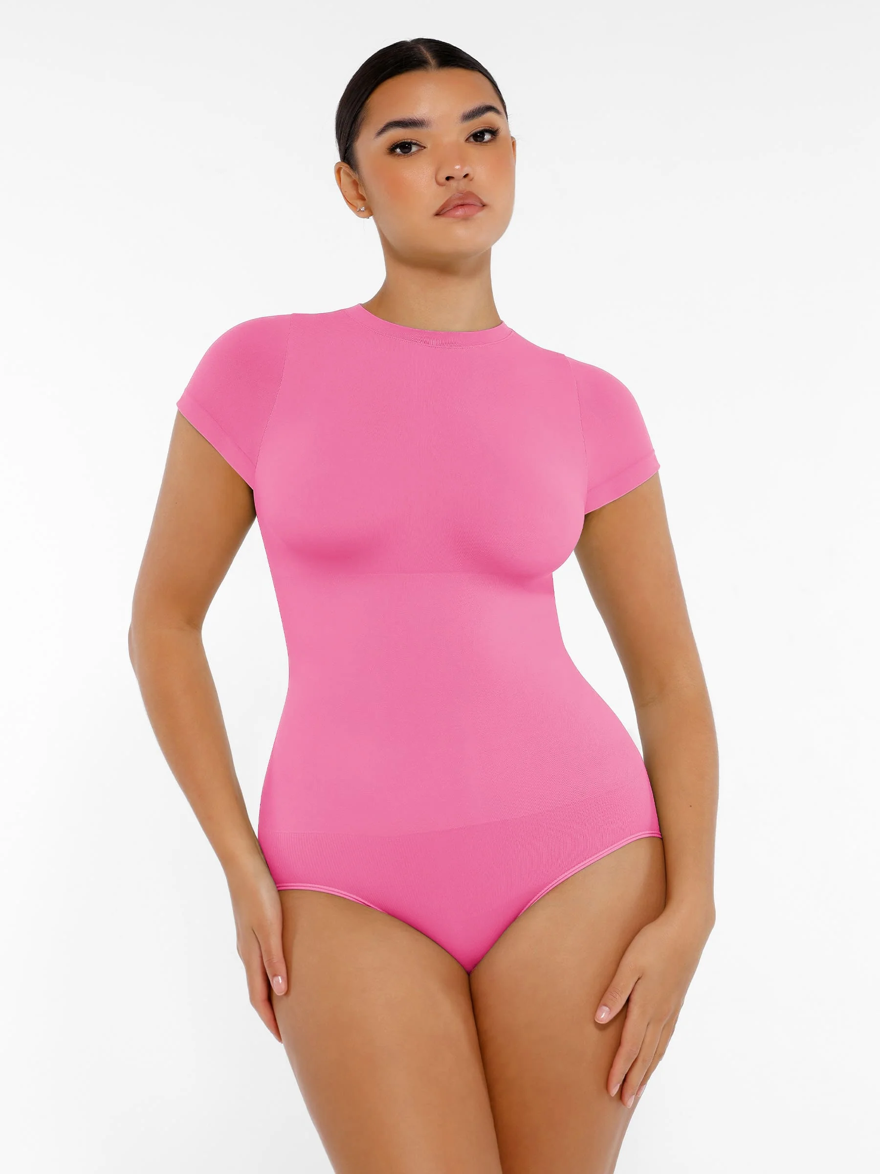Feelingirl Feel Soft™ Seamless Crew Neck Bodysuits - Image 29
