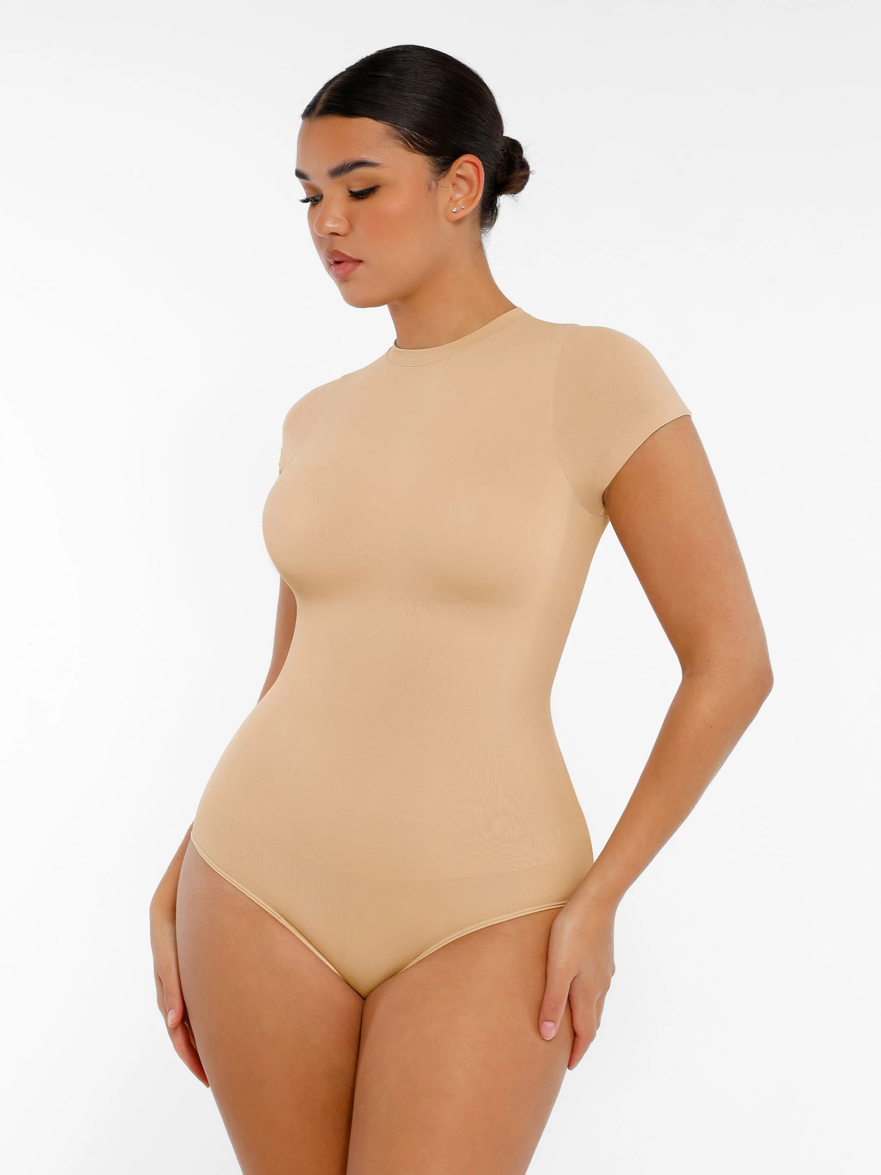 Feelingirl Feel Soft™ Seamless Crew Neck Bodysuits - Image 3