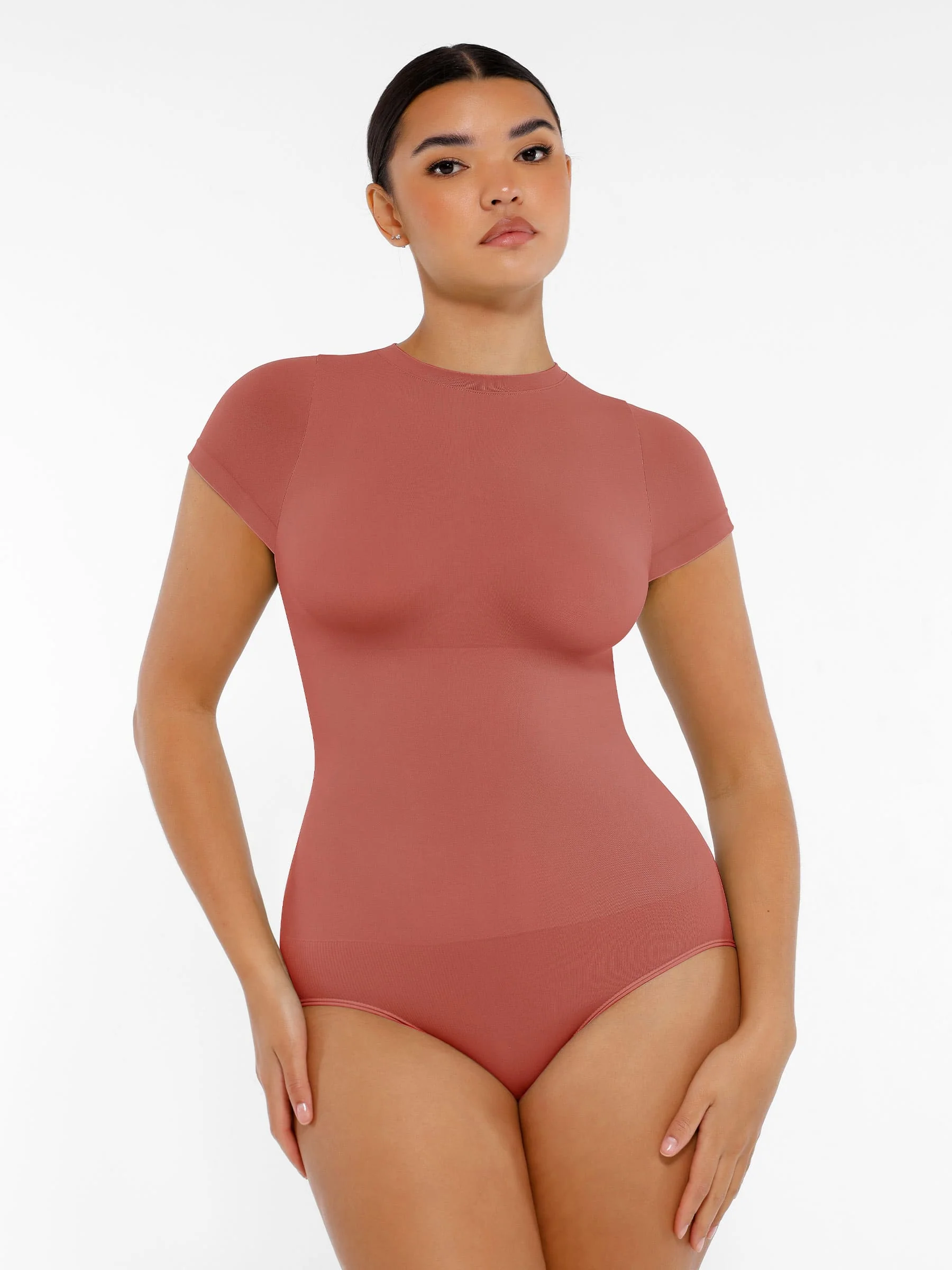 Feelingirl Feel Soft™ Seamless Crew Neck Bodysuits - Image 17