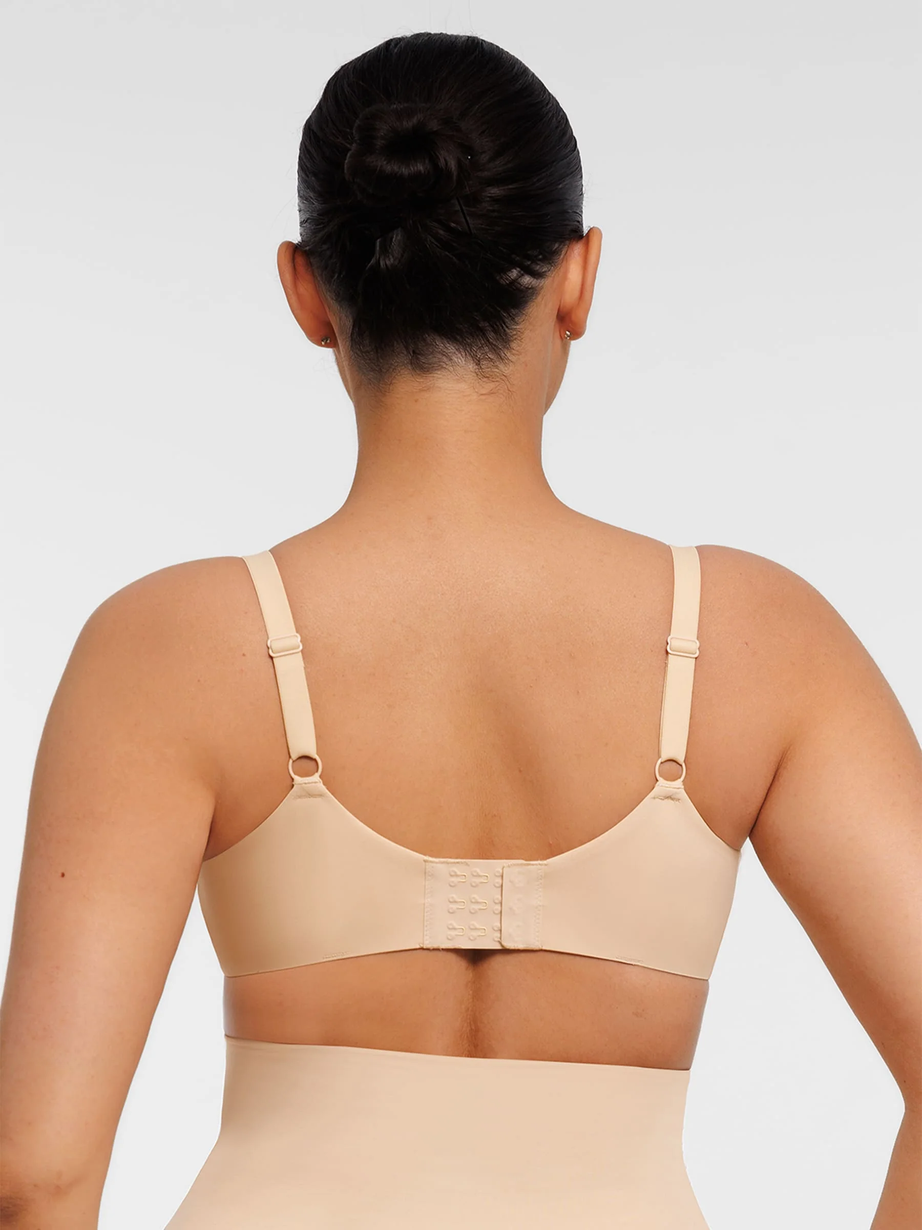Feelingirl Sheer Mesh Full Coverage Unpadded Underwire Bra - Image 4