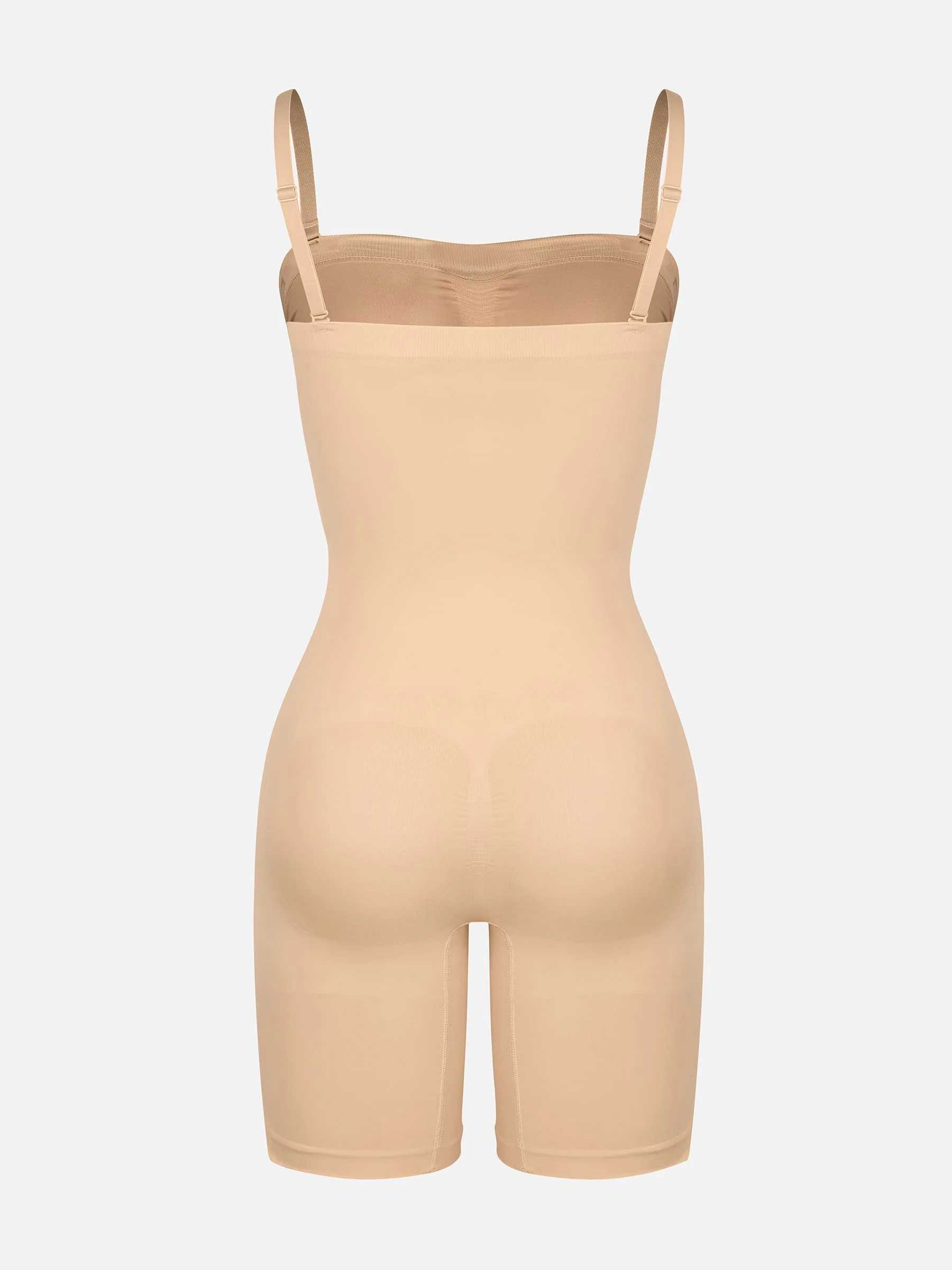Feelingirl Seamless Strapless Bodysuit with Removable Straps - Image 53