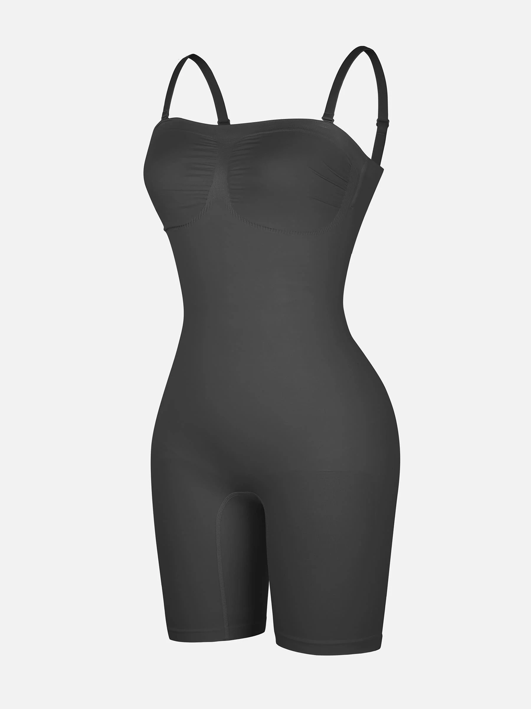 Feelingirl Seamless Strapless Bodysuit with Removable Straps - Image 35