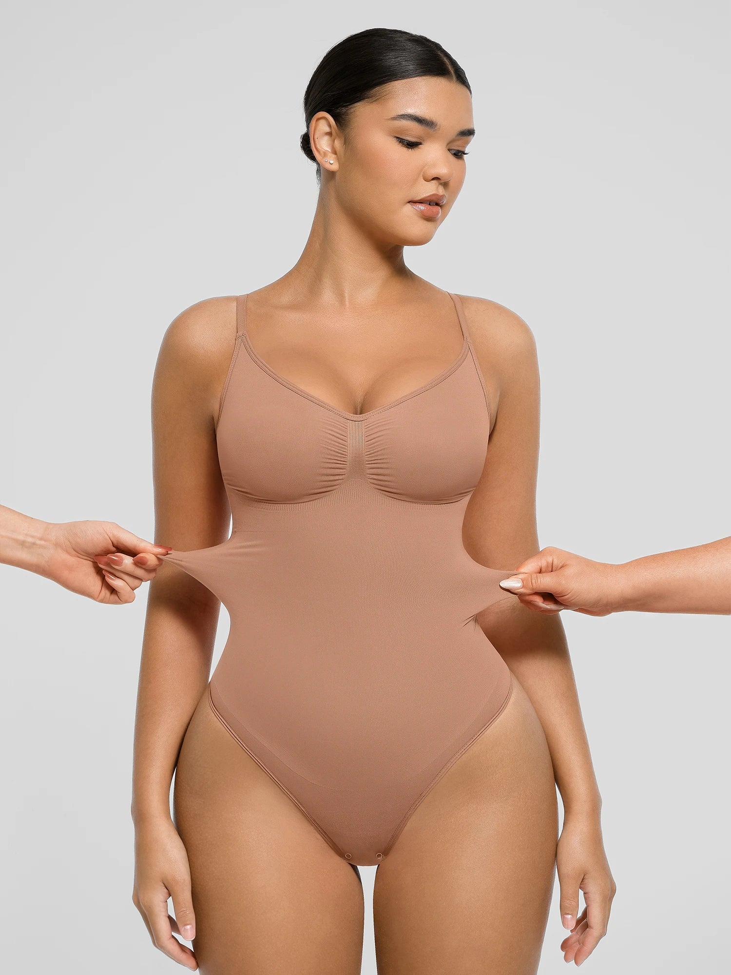 Feelingirl Smooth Contour™ Tummy Control Seamless Bodysuit - Image 67