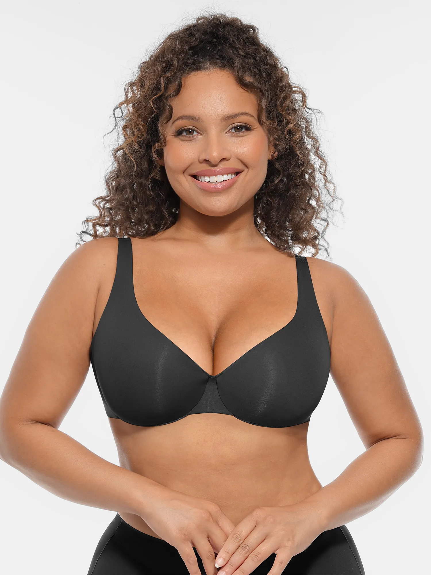 Feelingirl Adjustable Deep V-Neck Underwire Bra - Image 21