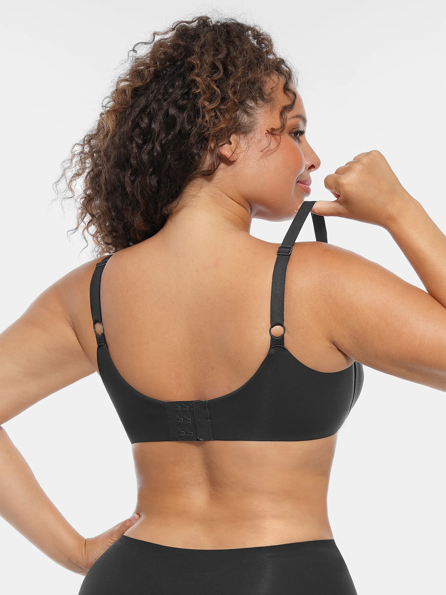 Feelingirl Adjustable Deep V-Neck Underwire Bra - Image 23