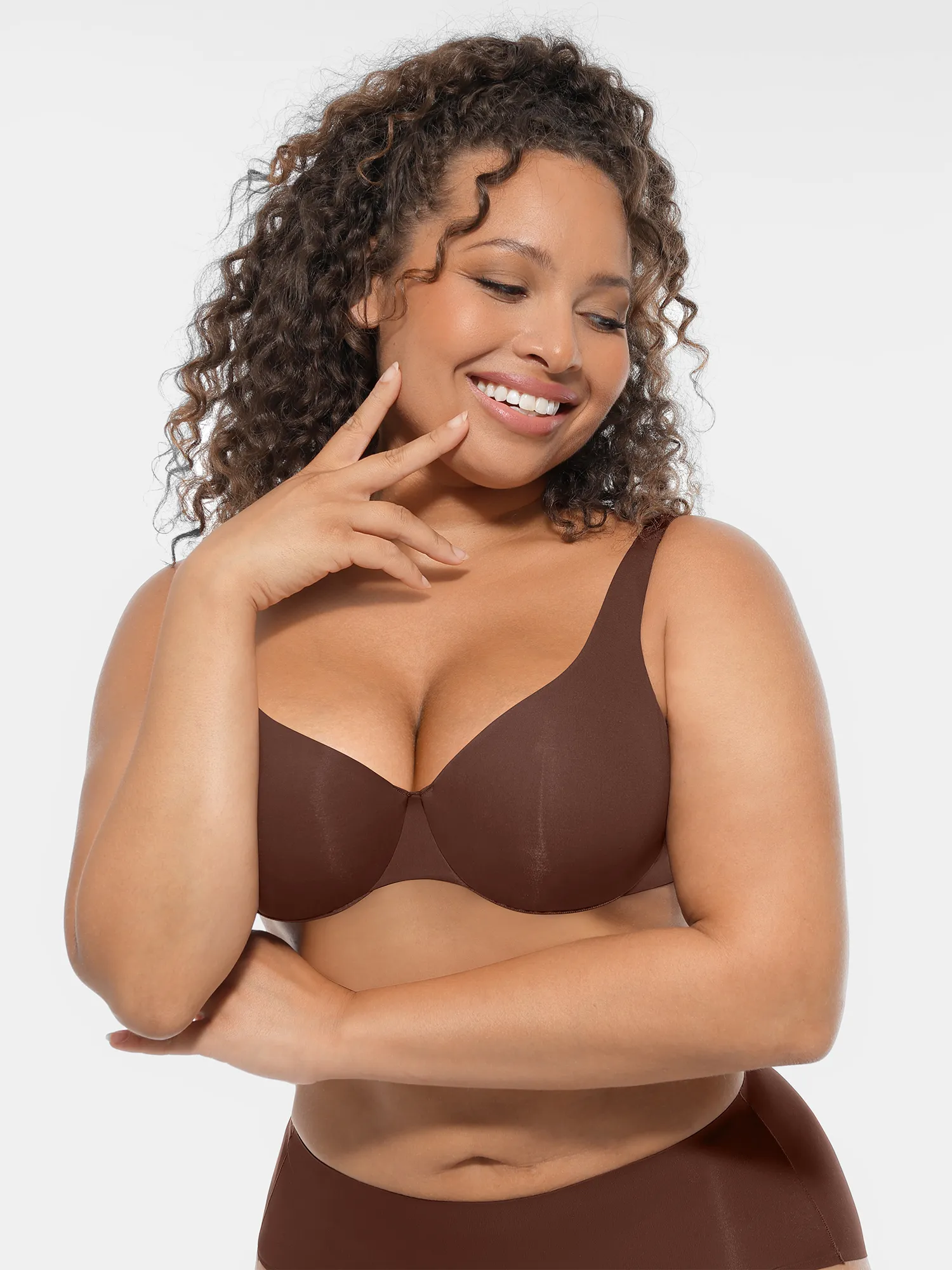 Feelingirl Adjustable Deep V-Neck Underwire Bra - Image 12