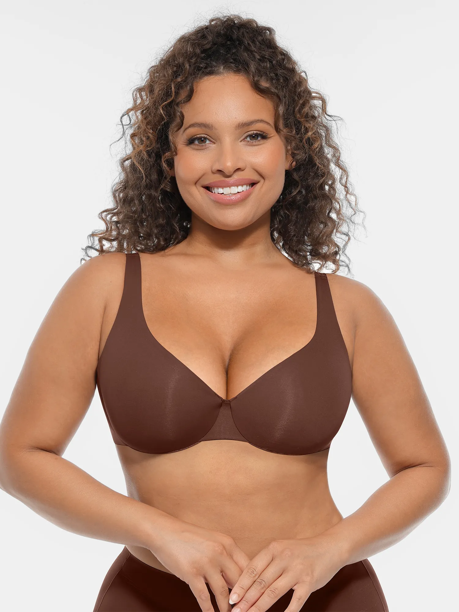 Feelingirl Adjustable Deep V-Neck Underwire Bra - Image 10