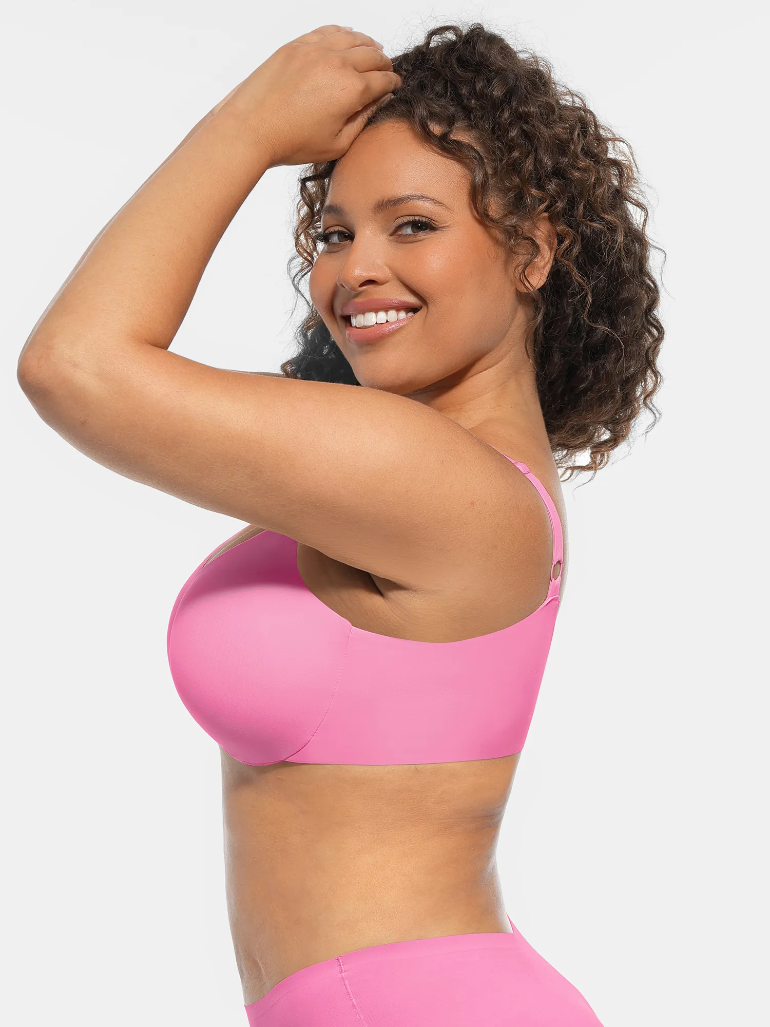 Feelingirl Adjustable Deep V-Neck Underwire Bra - Image 33