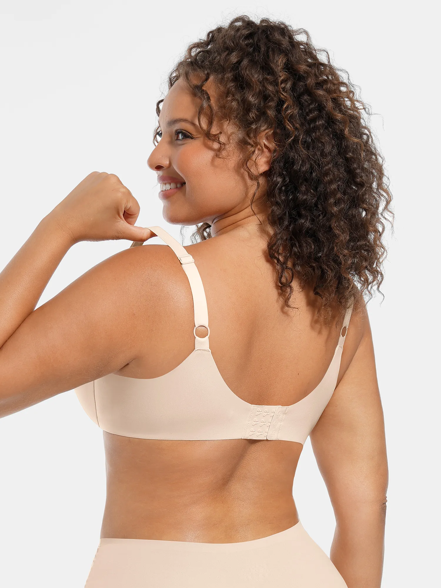 Feelingirl Adjustable Deep V-Neck Underwire Bra - Image 41
