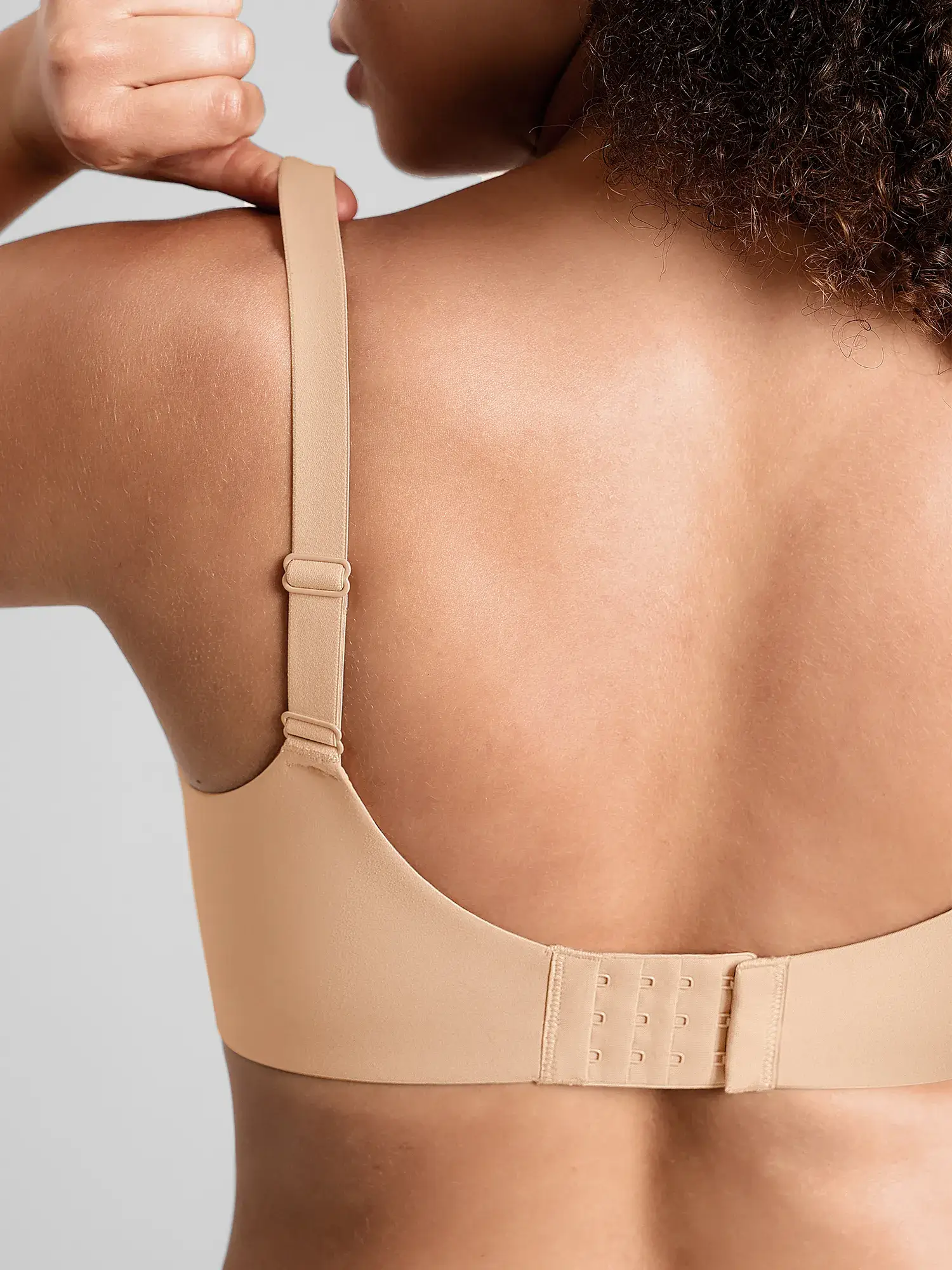 Feelingirl Unlined Minimizer Bra with Sheer V-Neck - Image 10