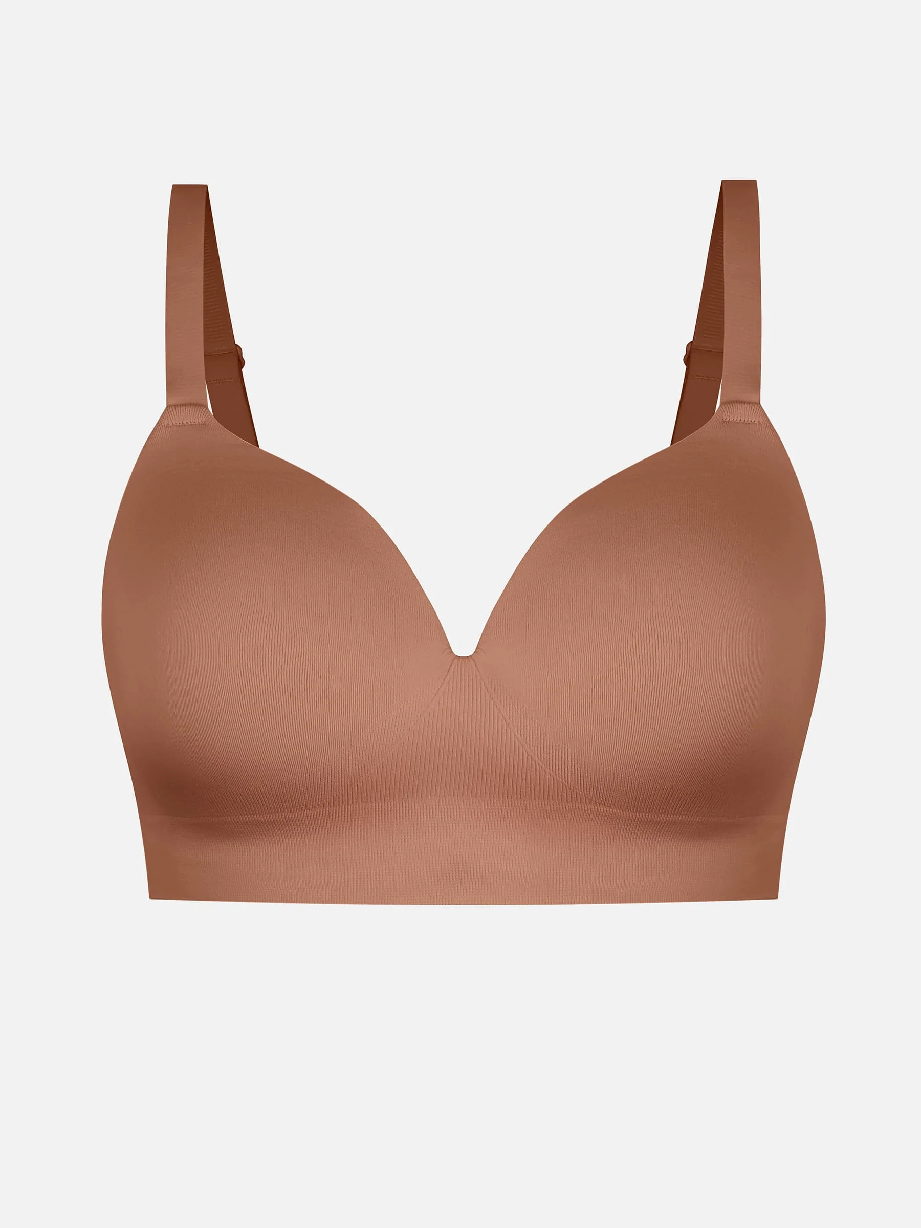 Feelingirl Wireless Push-Up Seamless Full Coverage Bra Bundle - Image 64