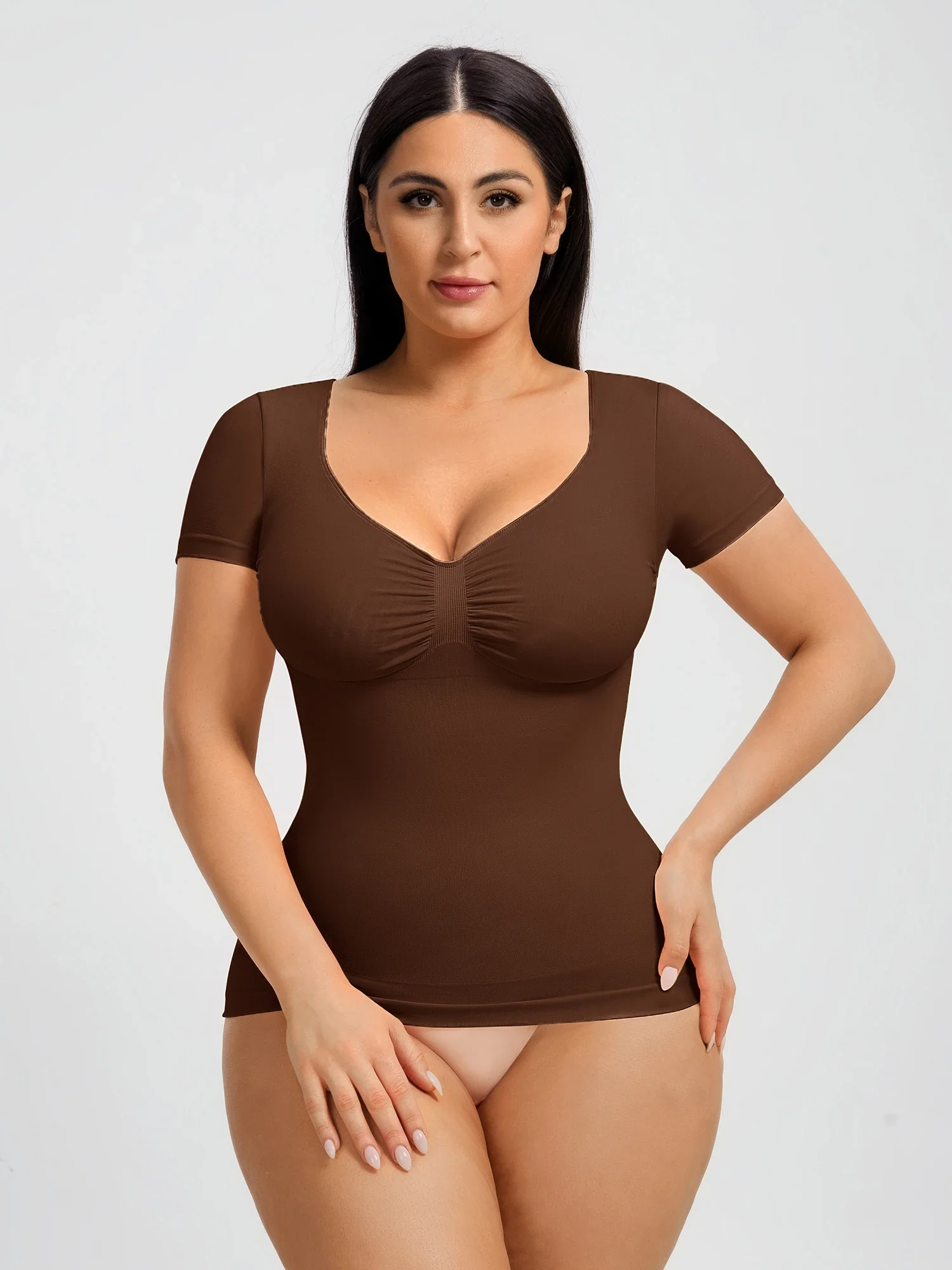 Seamless Tummy Control Everyday Stretch Top - Image 16