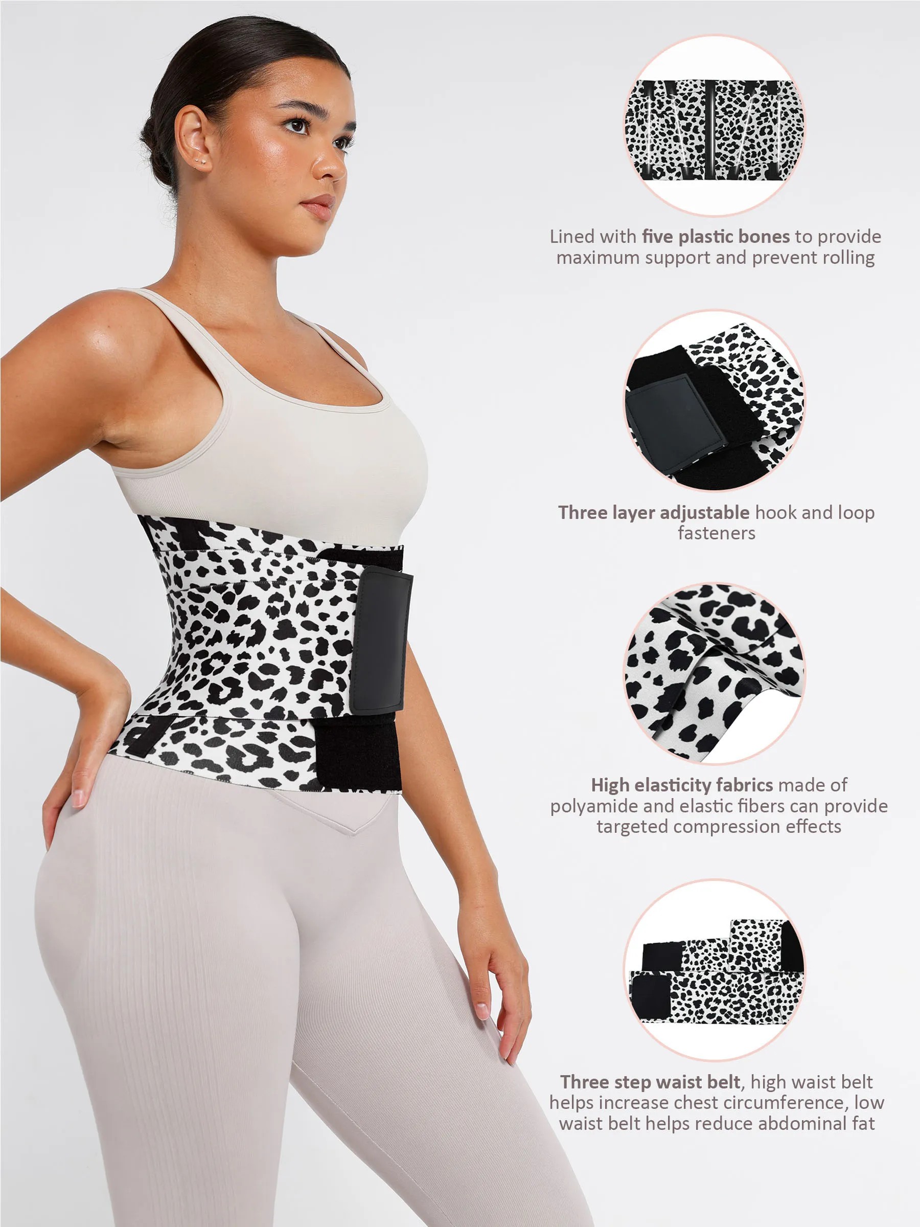 Tummy Control Adjustable Waist Trainer Bundle - Image 36